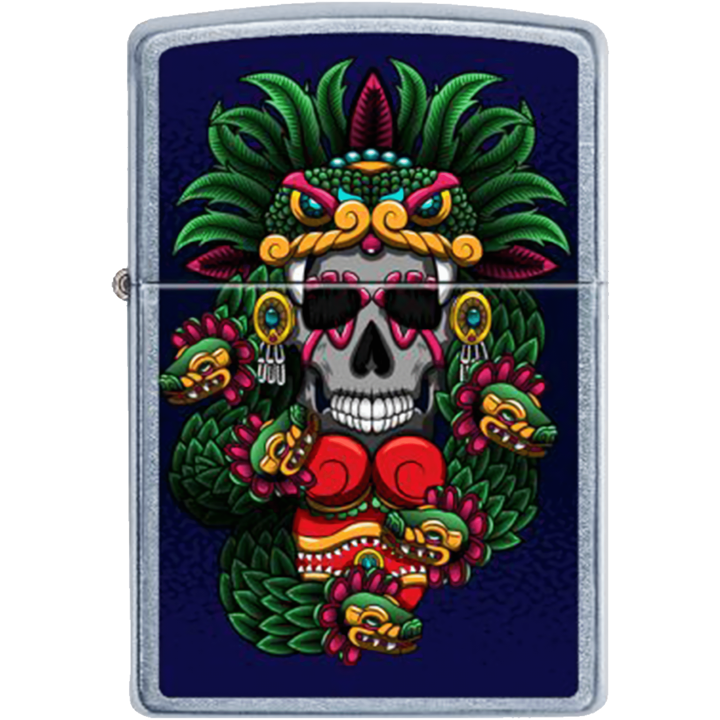 Encendedor Zippo Creadora de Estrellas Diseña Tu México modelo MZ207-MEX24 marca Zippo, diseño original a prueba de viento, fabricado en USA con caja ecológica.