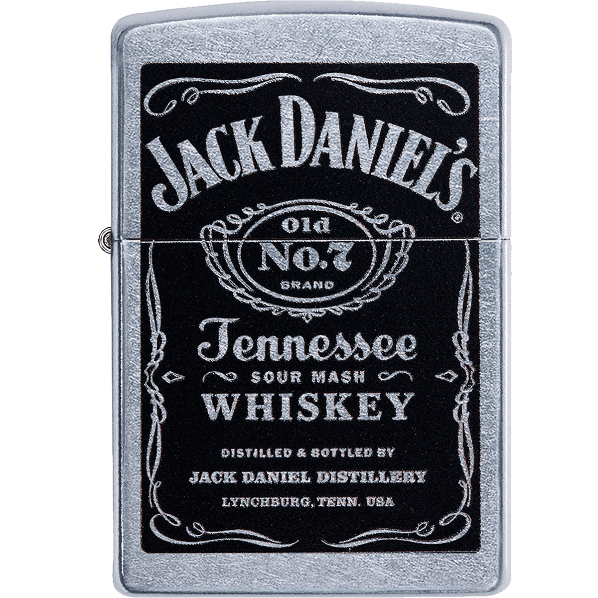 Encendedor Zippo Jack Daniels edición especial modelo MZ24779-09 original Made in USA con diseño a prueba de viento.