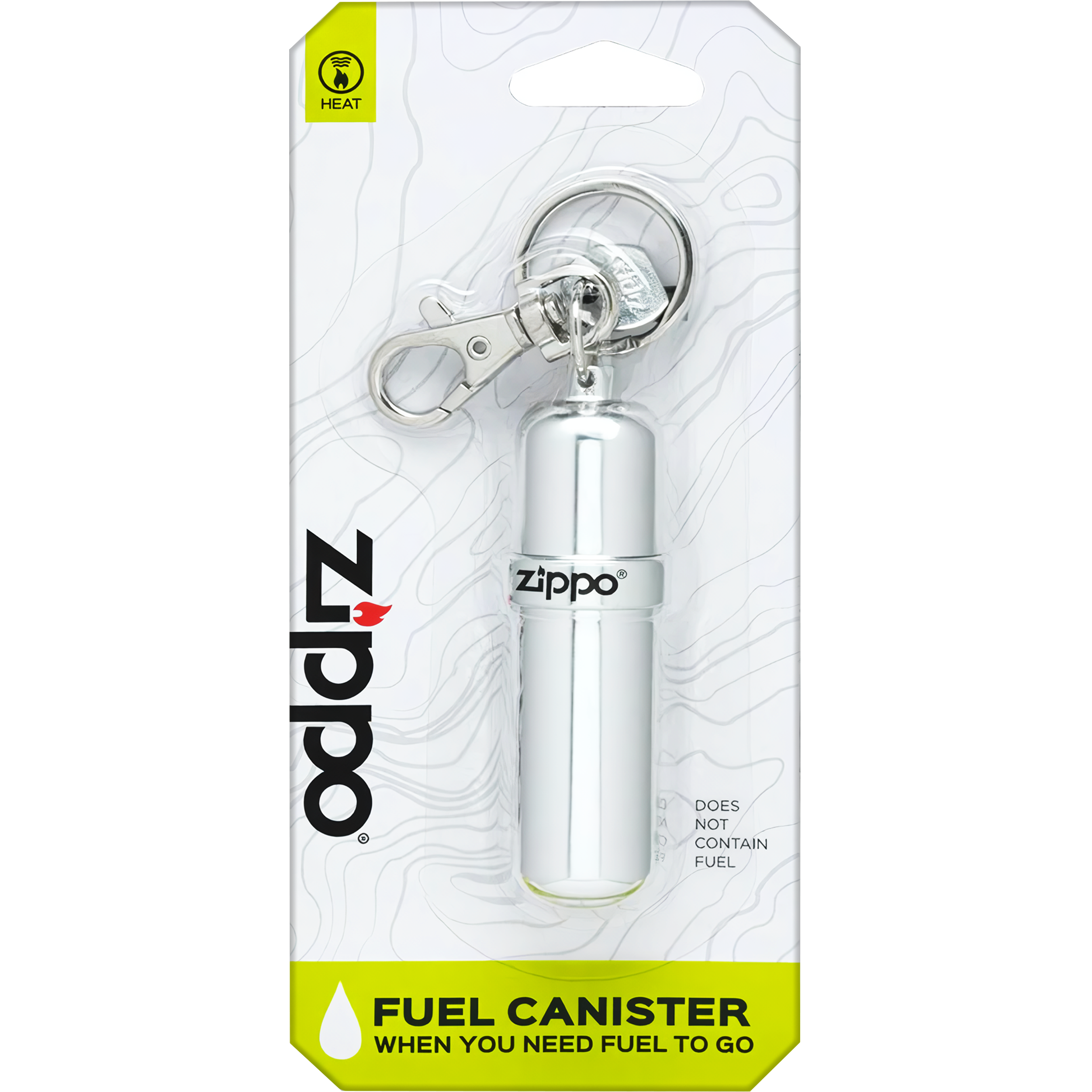 Surtidor De Combustible Zippo de aluminio con sellado hermético y llavero para transportar gasolina blanca. MZ121503