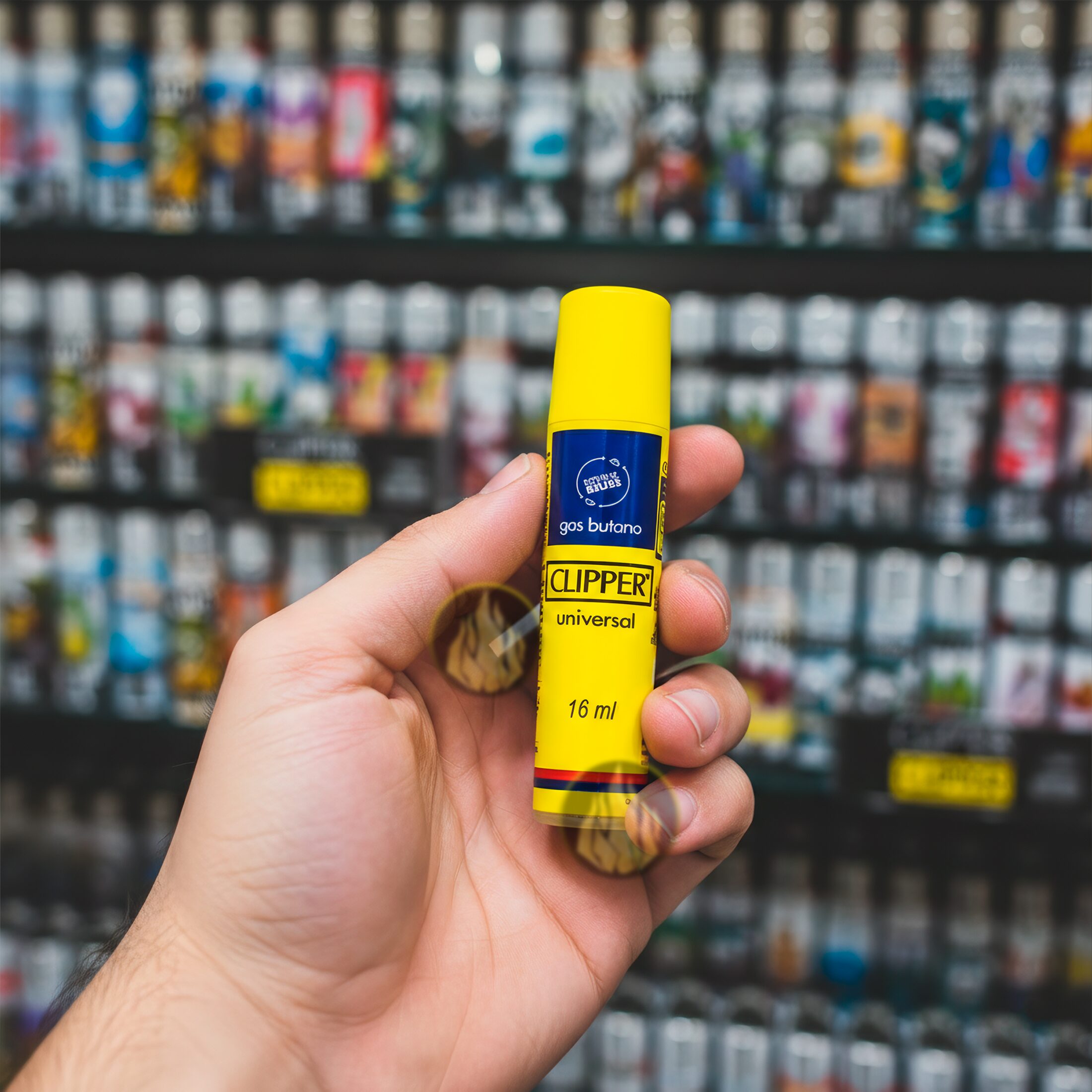 Gas Butano Clipper Premium Para Recargar Encendedores paquete 3 piezas de 16 ml marca Clipper, compatible con encendedores Clipper, Zippo y modelos de butano. GSBT1612