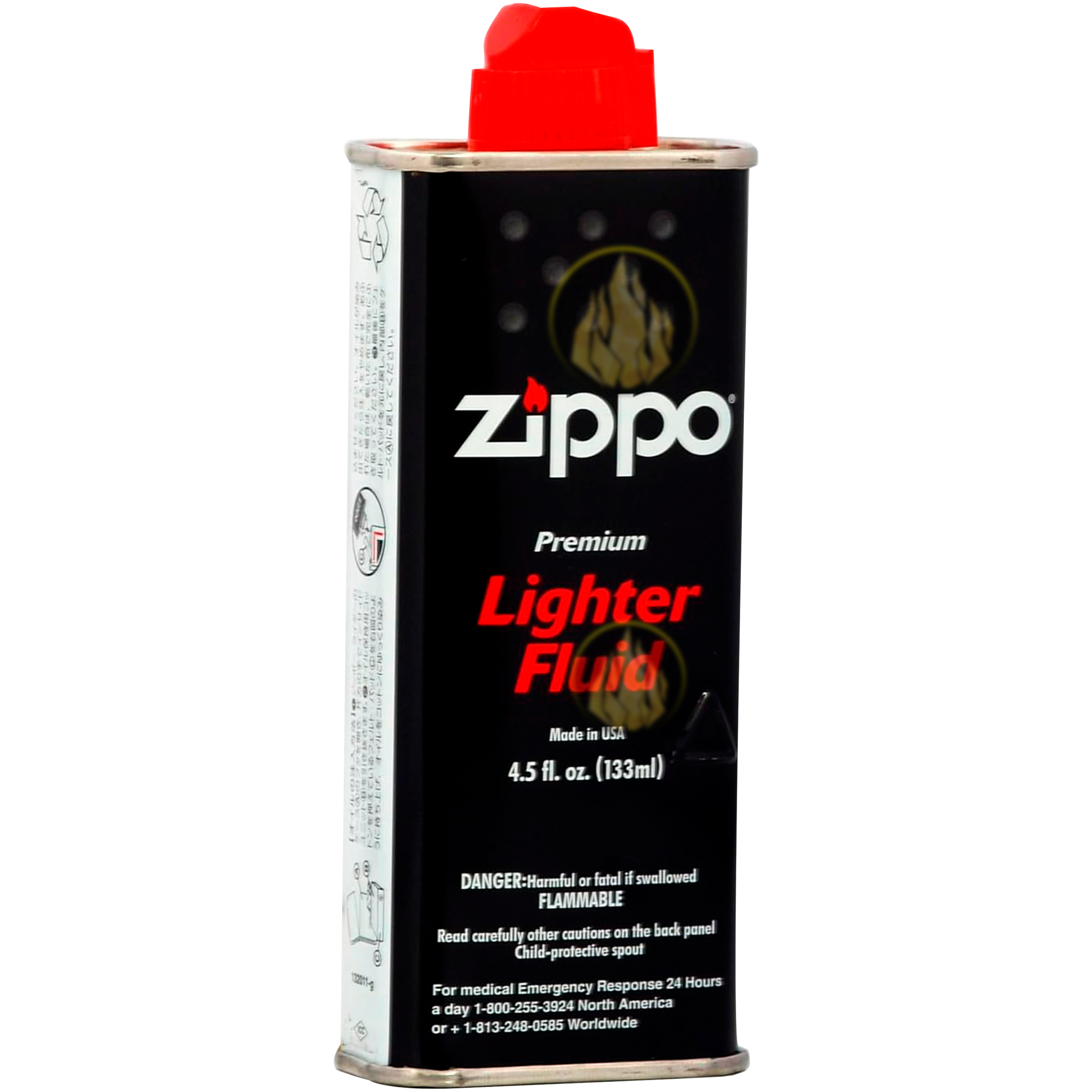 Combustible Original Zippo 125 ml con mecha y 6 piedras pedernal premium fabricado en USA. MZ3141-C24 MZ2425 MZ2406-C