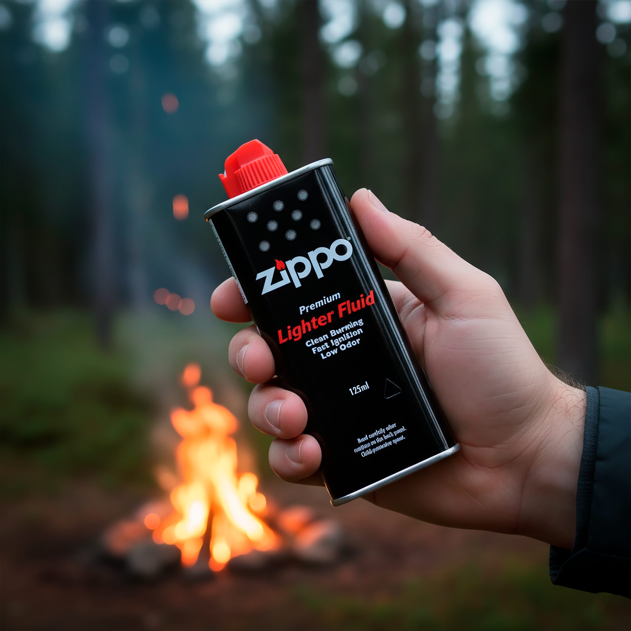 Combustible Original Zippo 125 ml con mecha y 6 piedras pedernal premium fabricado en USA. MZ3141-C24 MZ2425 MZ2406-C