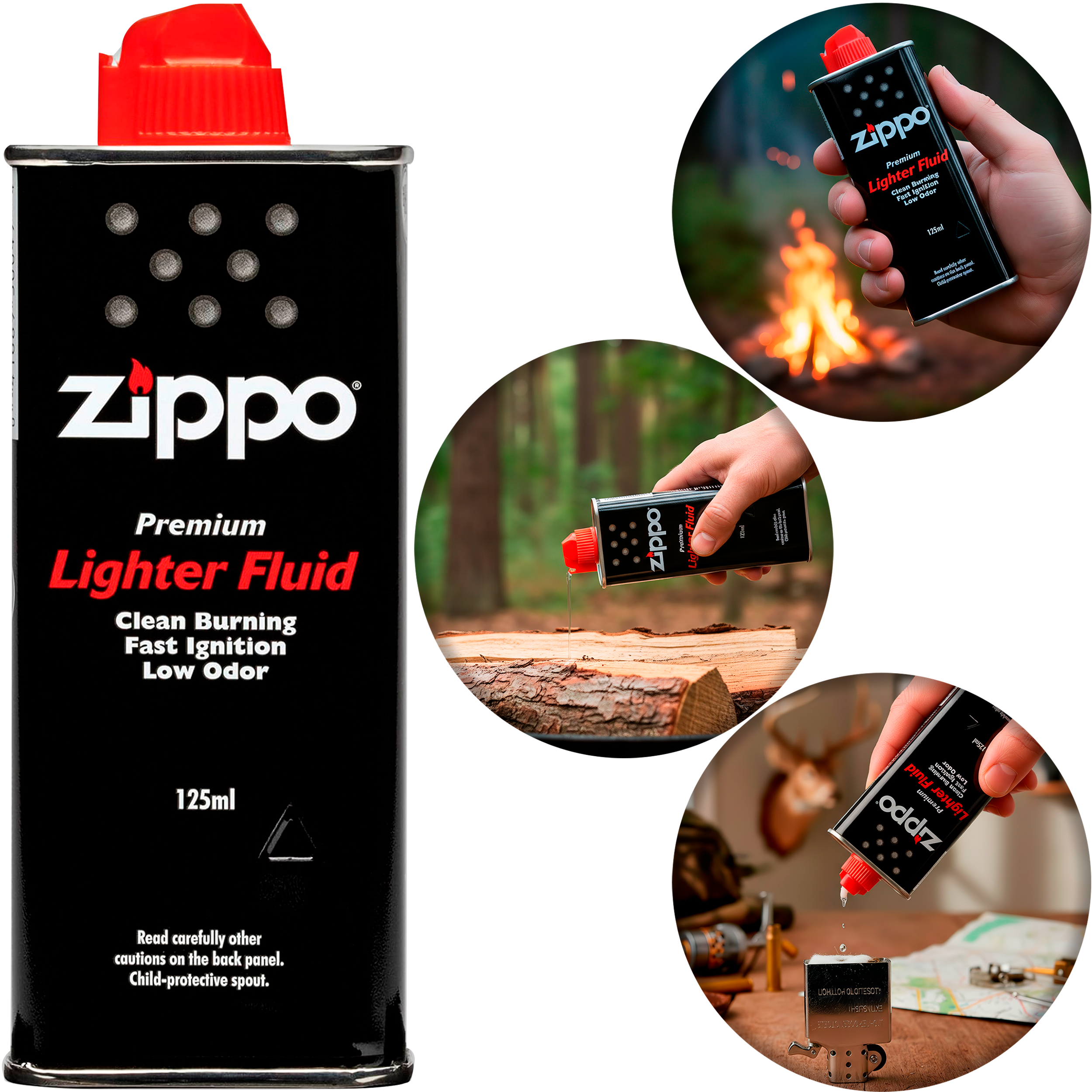 Combustible Original Zippo 125 Ml P/ Encendedores Premium