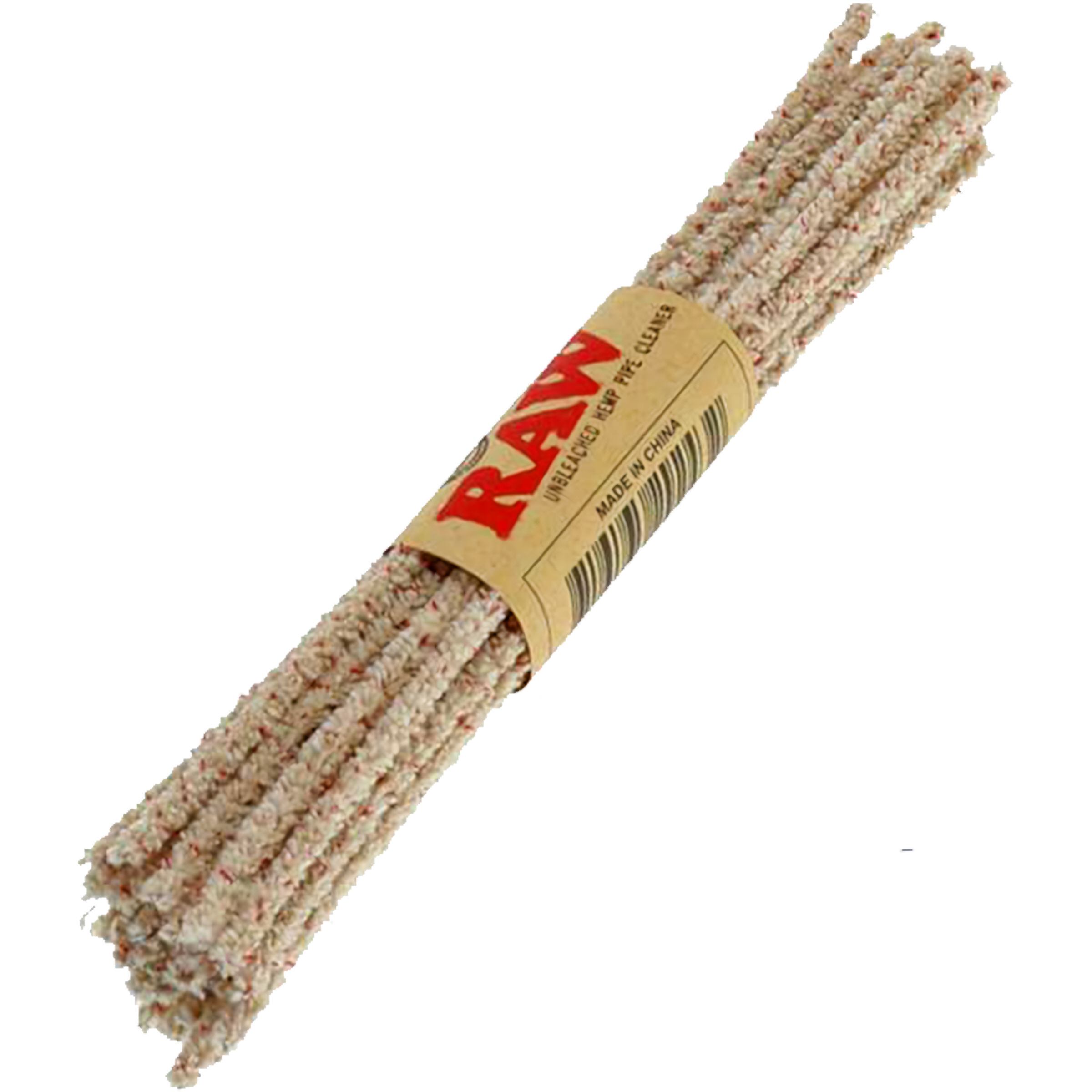 Limpia Pipas RAW mazo con 24 piezas abrasivas para eliminar suciedad y residuos en pipas.