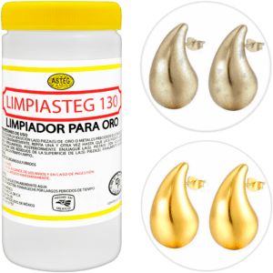 Limpiasteg Limpiador Joyas Oro 240 Ml marca Limpiasteg 130 para limpieza profunda de joyería de oro. 2643