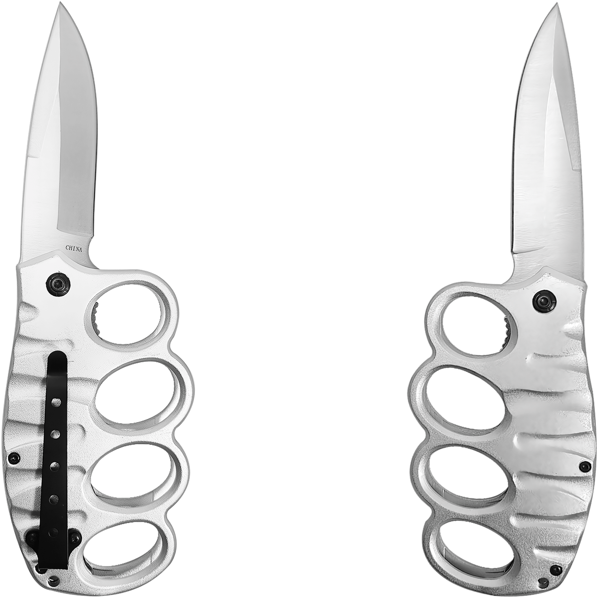 Manopla con Navaja marca Razor Tactical modelo RT 7137SL-1, navaja automática de acero inoxidable con hoja afilada de 9 cm y clip para fácil transporte.