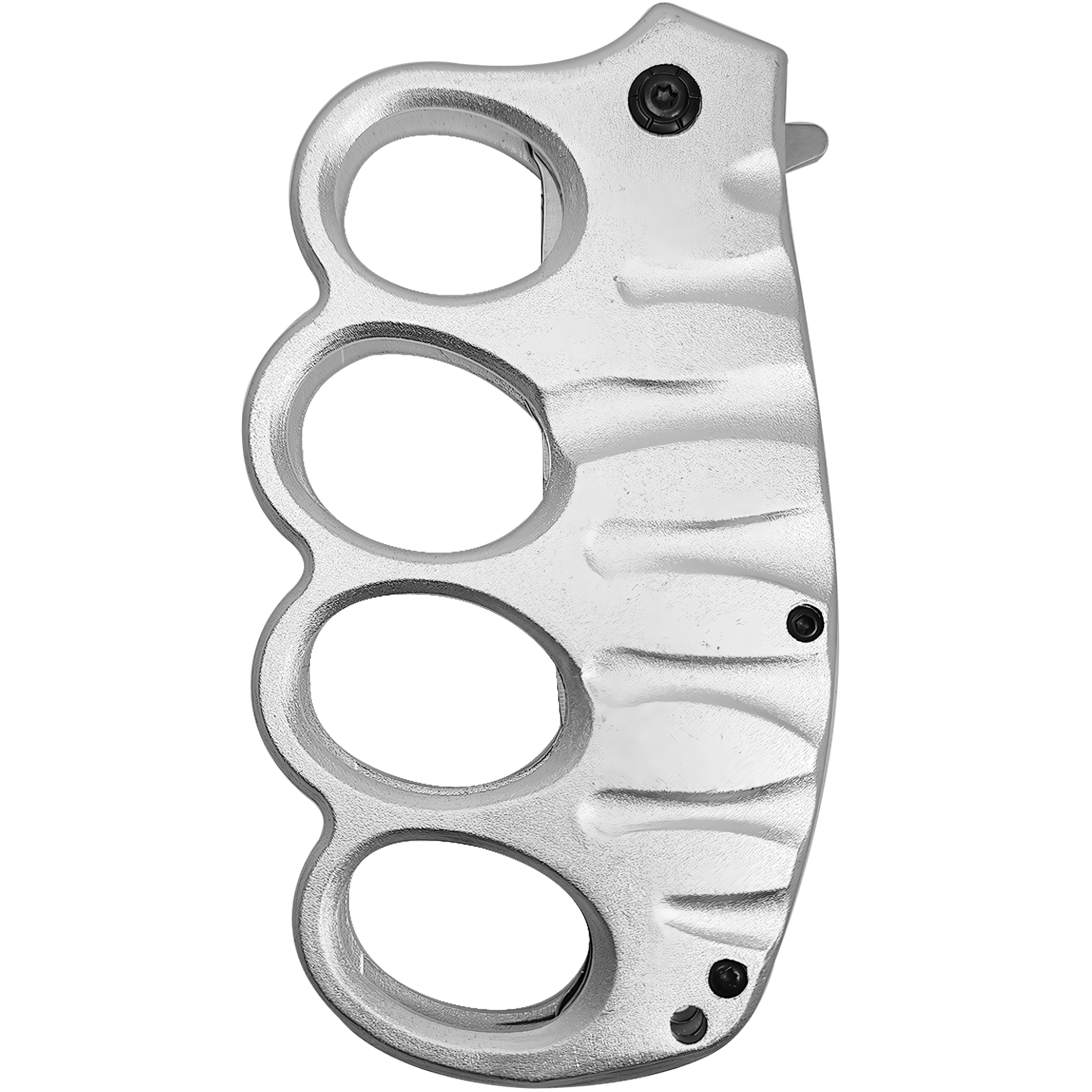 Manopla con Navaja marca Razor Tactical modelo RT 7137SL-1, navaja automática de acero inoxidable con hoja afilada de 9 cm y clip para fácil transporte.