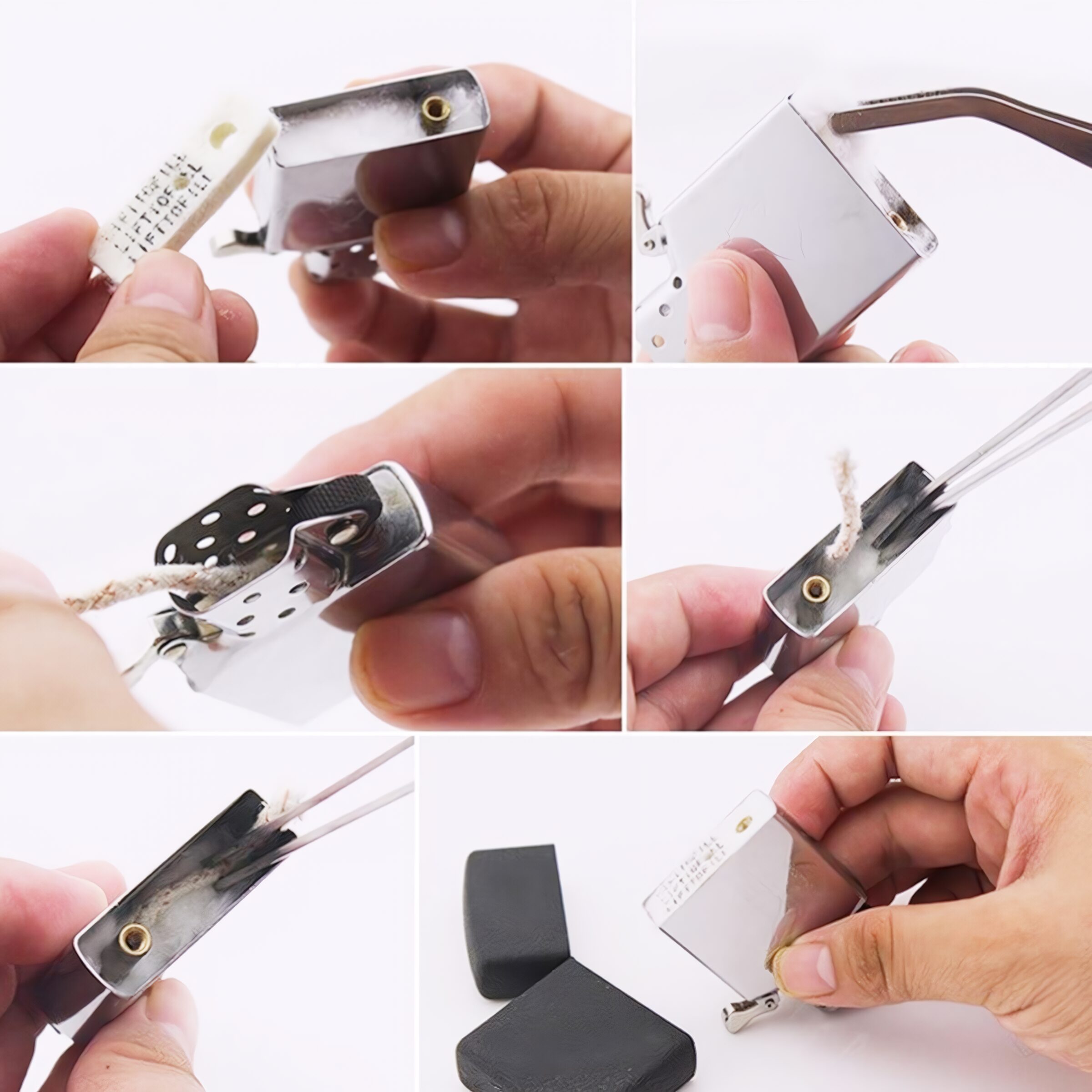 Mecha para Encendedor de Algodon Zippo Mechero Repuesto 5 pz - Imagen 6