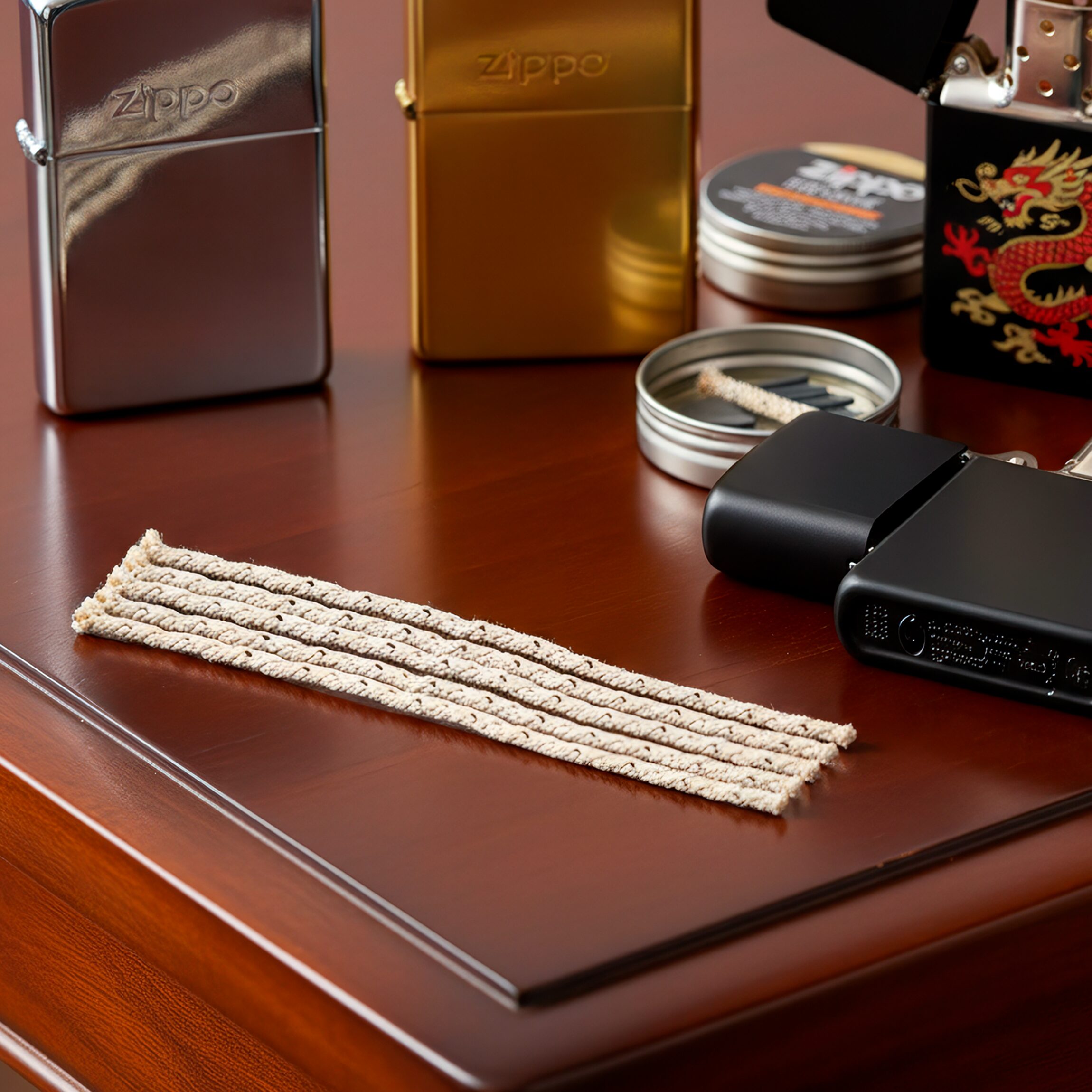 Mecha para Encendedor de Algodon Zippo Mechero Repuesto 5 pz - Imagen 8