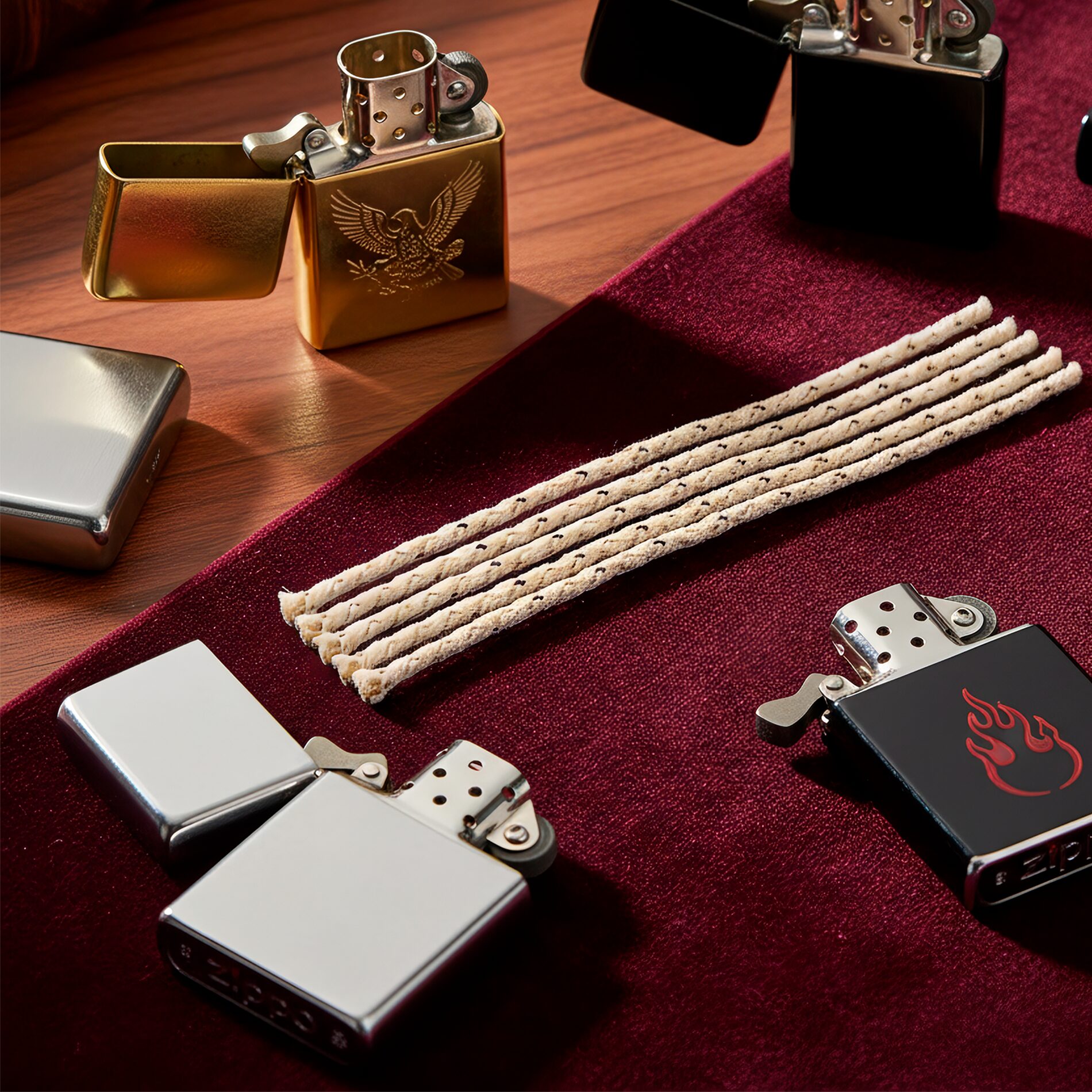 Mecha para Encendedor de Algodon Zippo Mechero Repuesto 5 pz - Imagen 12