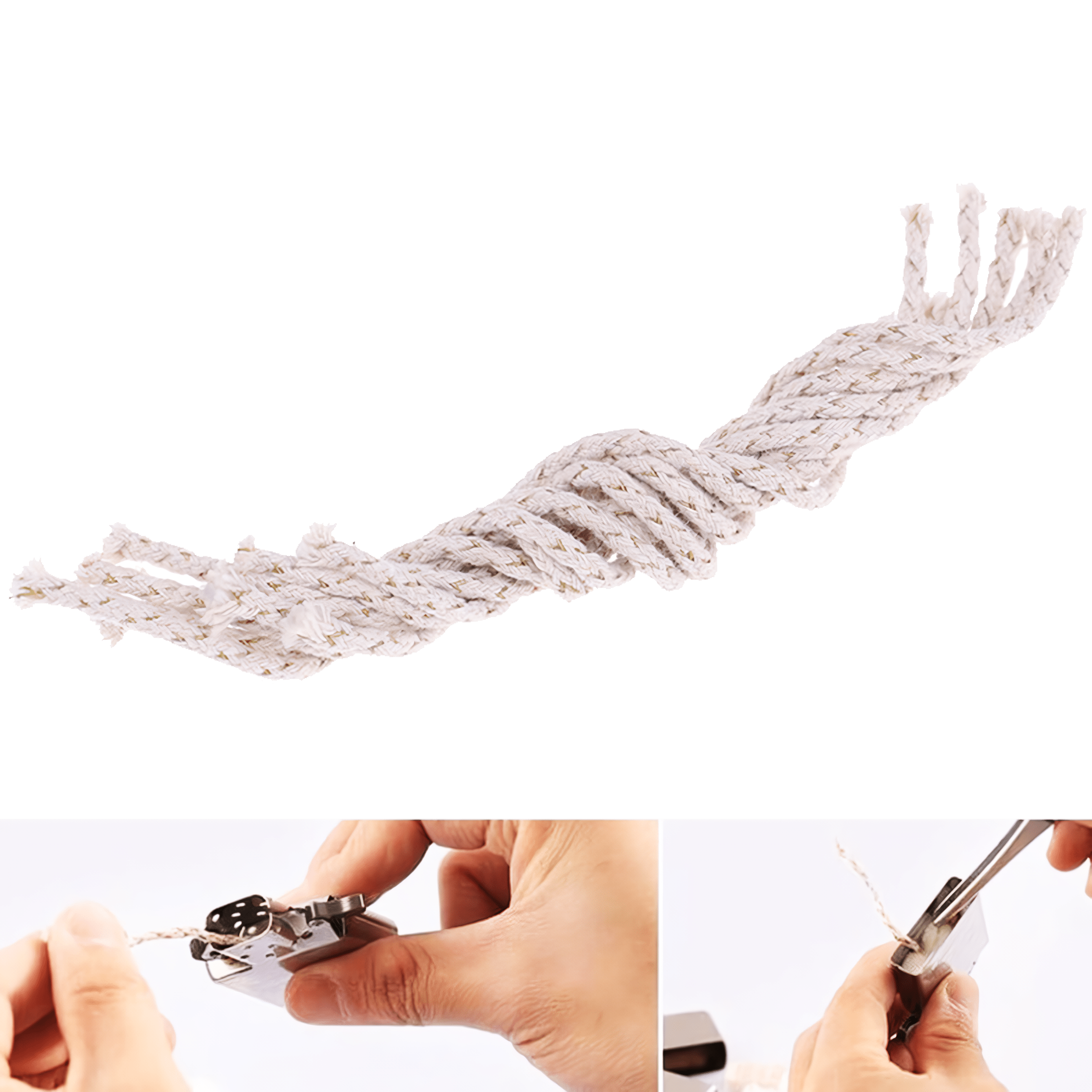 Mecha para Encendedor de Algodon Zippo Mechero Repuesto 5 pz - Imagen 9