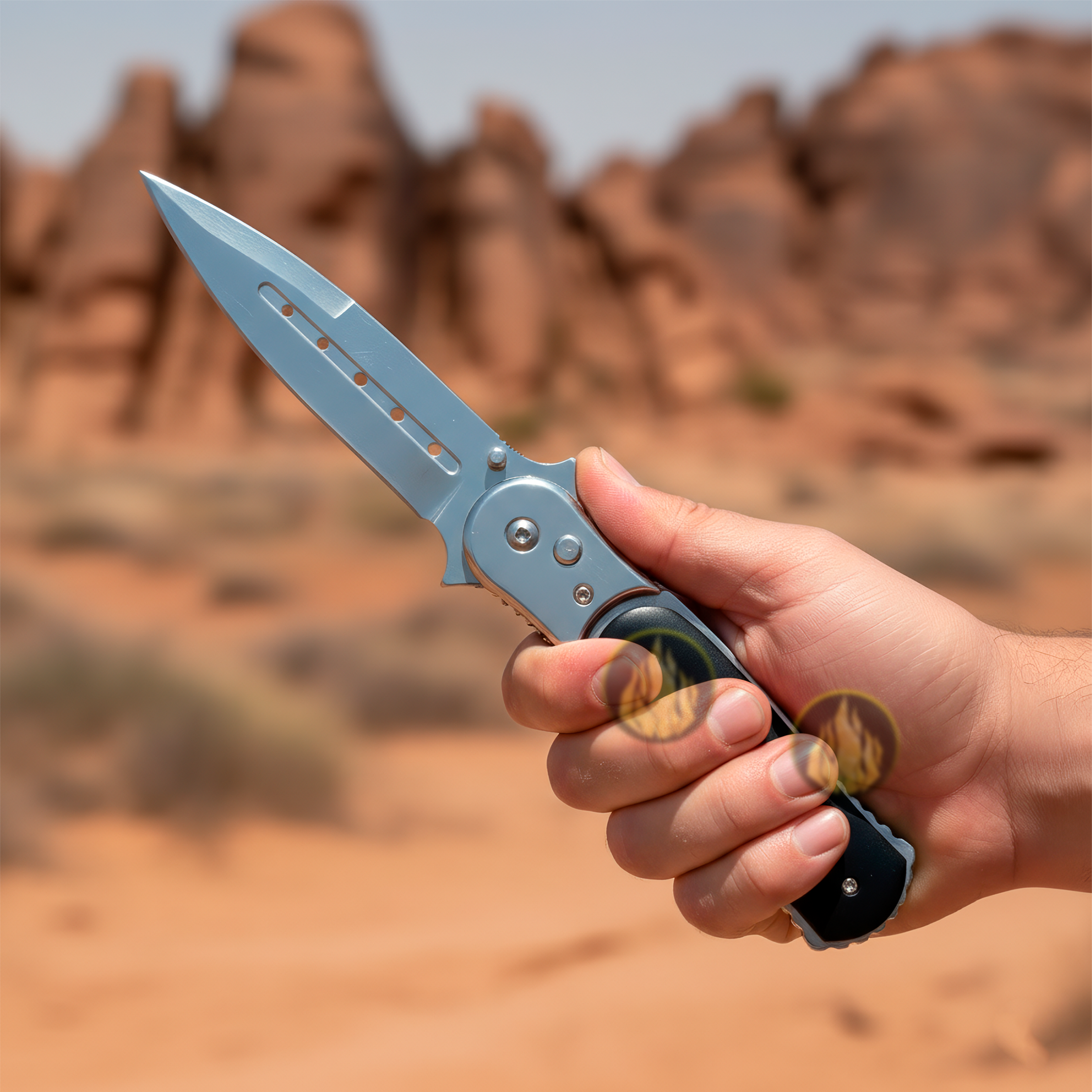 Navaja Automática Botón Cachas De Madera De Caza + Funda marca Lion Tools hoja lisa acero inoxidable 440 apertura automática botón seguro anti cierre mango madera negro funda nylon portación 7087