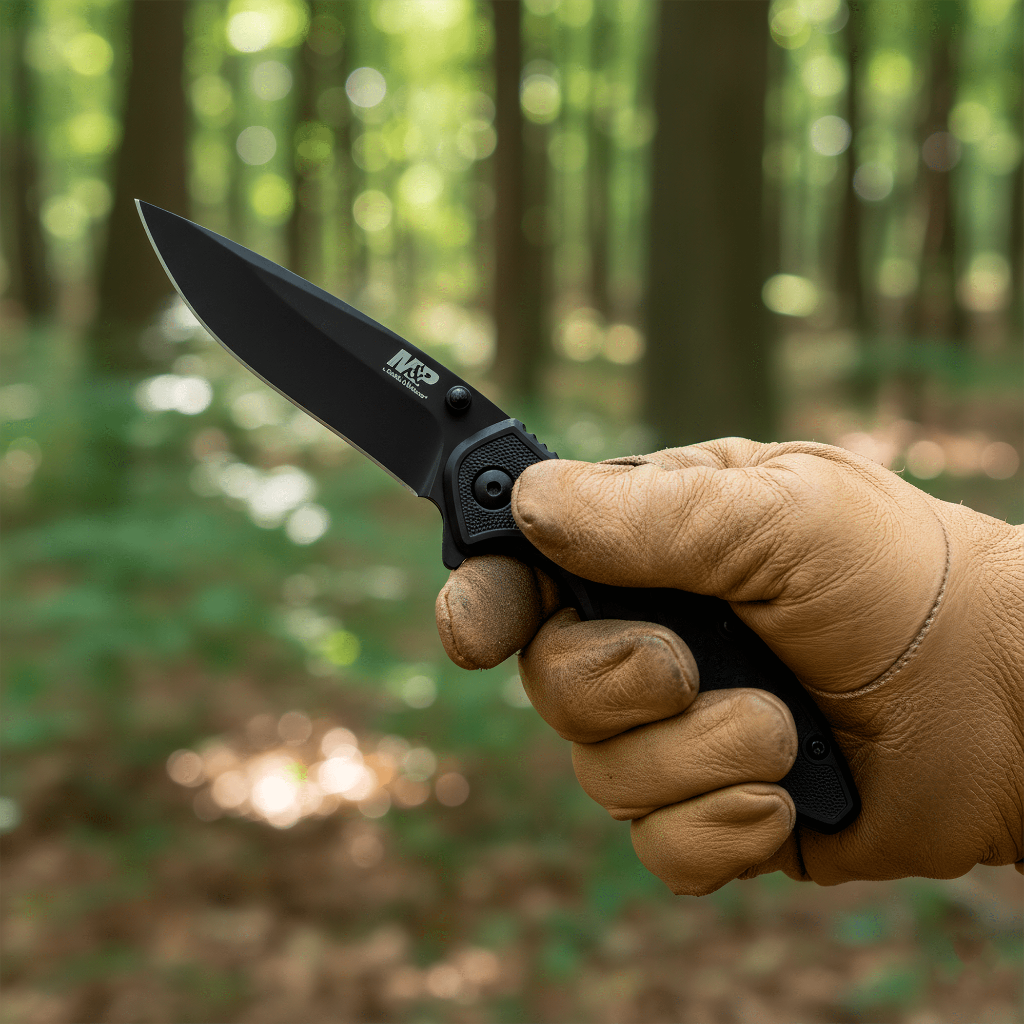 Navaja Smith & Wesson Bodyguard Linerlock Acero SW1085890 marca Smith & Wesson, hoja 8Cr13MoV Drop Point de 7.2 cm, diseño compacto y ligero.