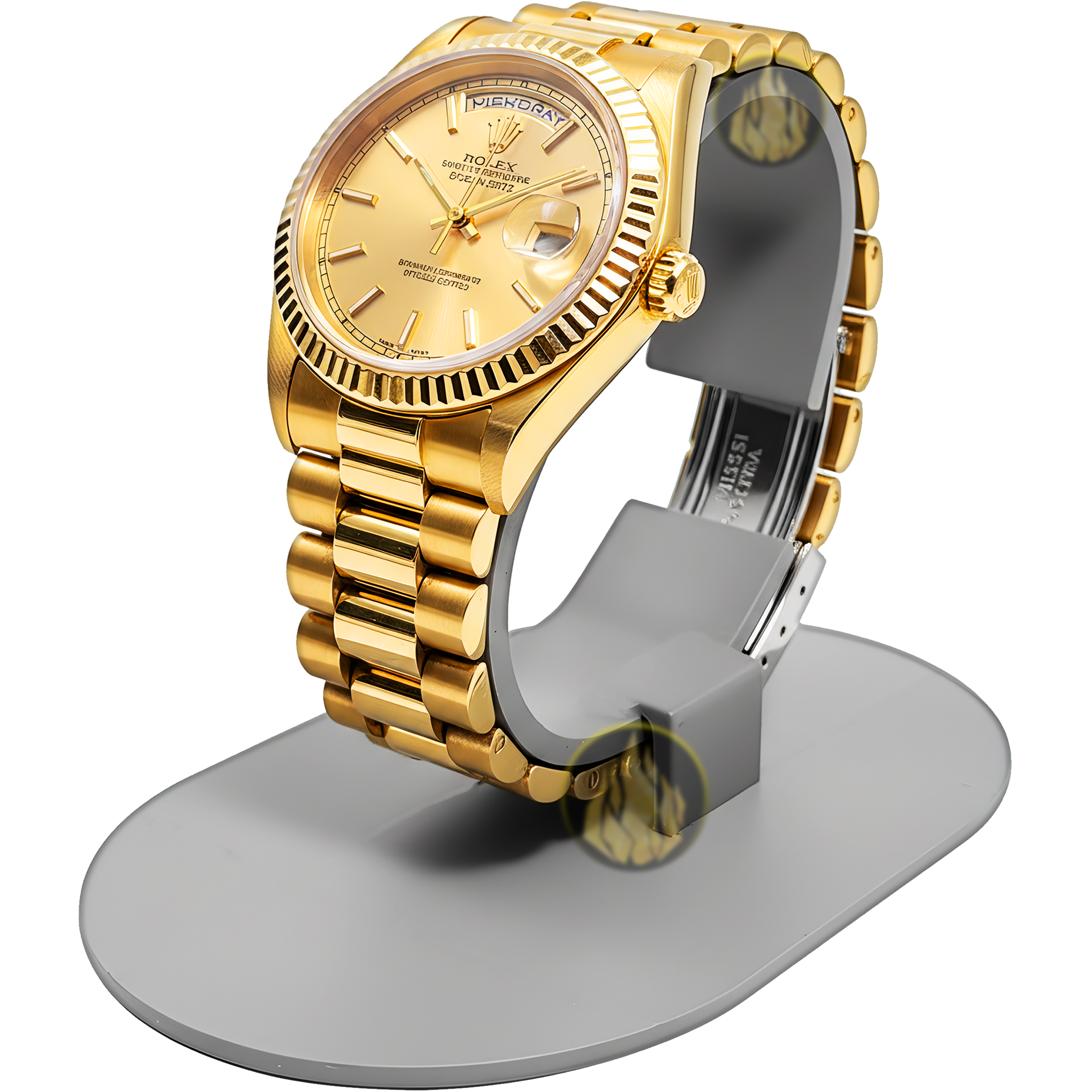 Paq 10 Exhibidor De Reloj Soporte Plastico Porta Reloj color gris, soporte plástico resistente para exhibición de relojes 5387