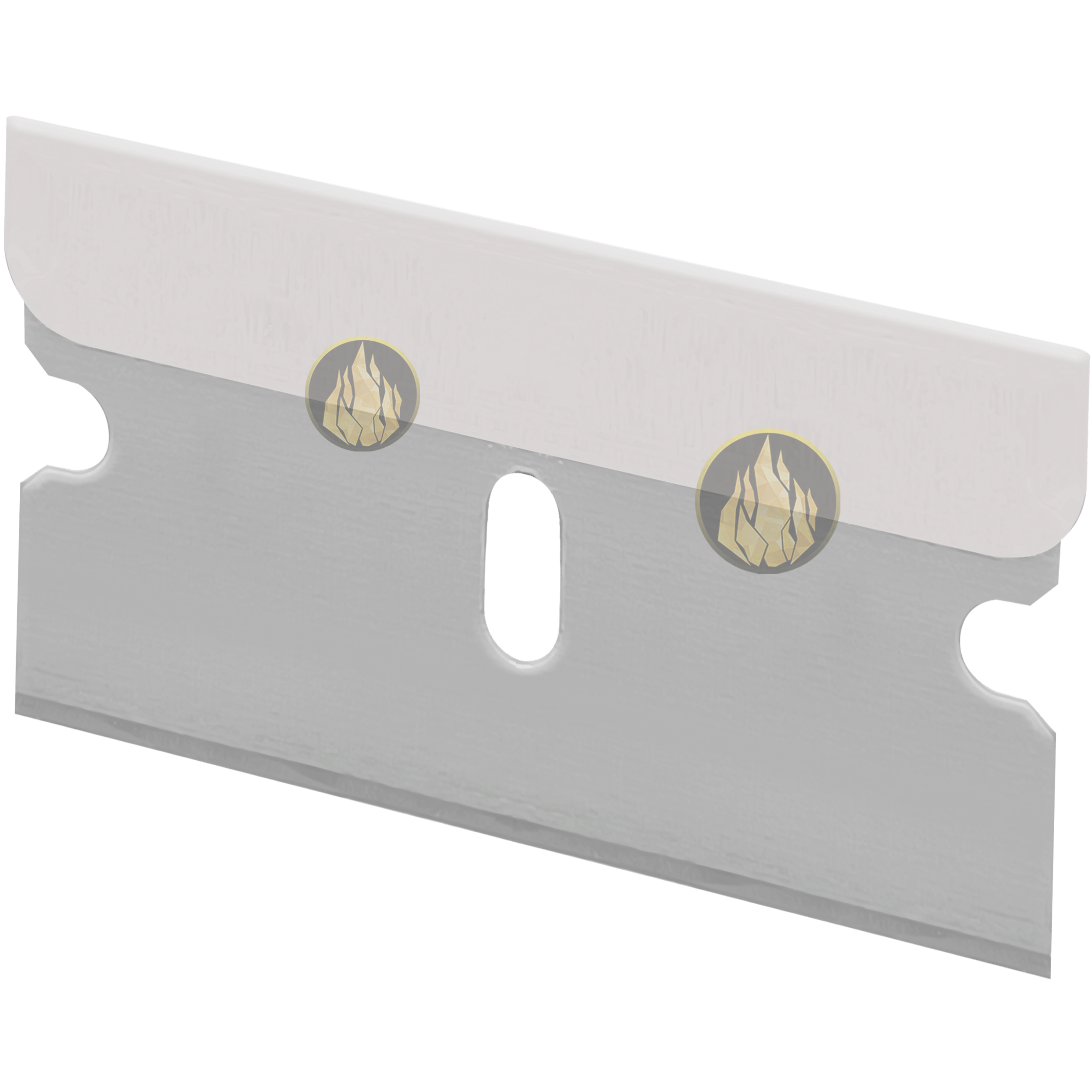 Paq 100 Navaja Industrial de repuesto marca Lion Tools modelo 0339, fabricada en acero inoxidable con un filo raspado de alta precisión y espesor 0.23 mm.