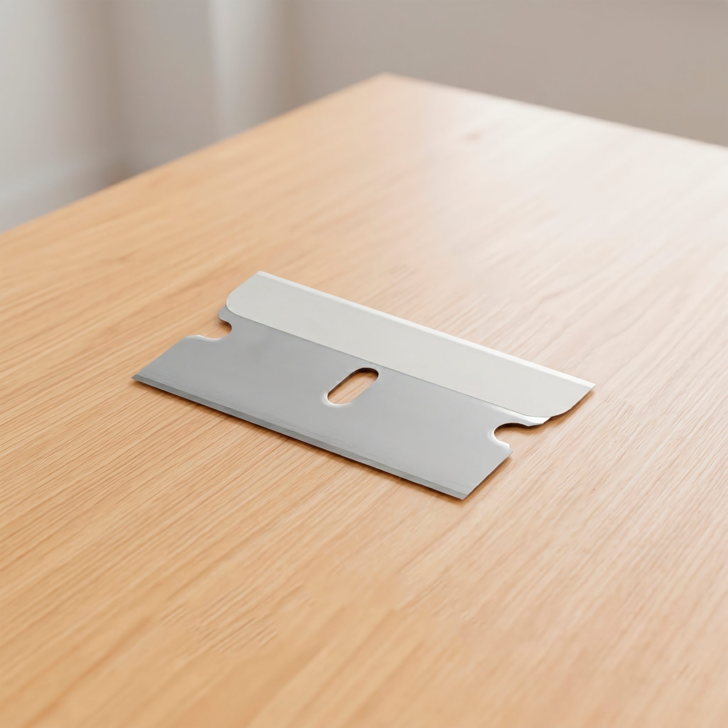 Paq 100 Navaja Industrial de repuesto marca Lion Tools modelo 0339, fabricada en acero inoxidable con un filo raspado de alta precisión y espesor 0.23 mm.