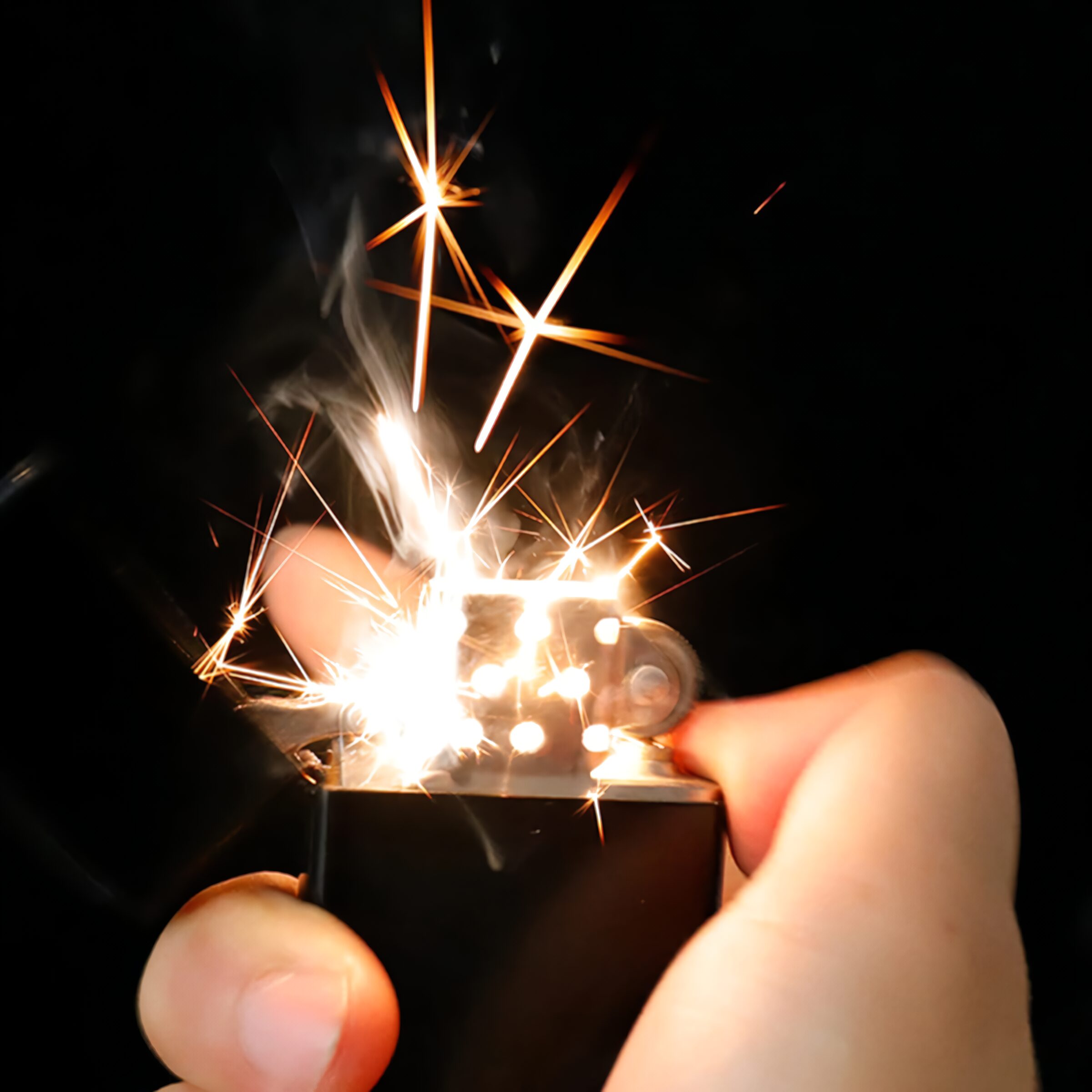 Pedernal Flint Encendedor Zippo Clipper Paquete 100 Pz repuesto universal color negro compatible con encendedores Zippo Clipper y soplete alta durabilidad RDP100