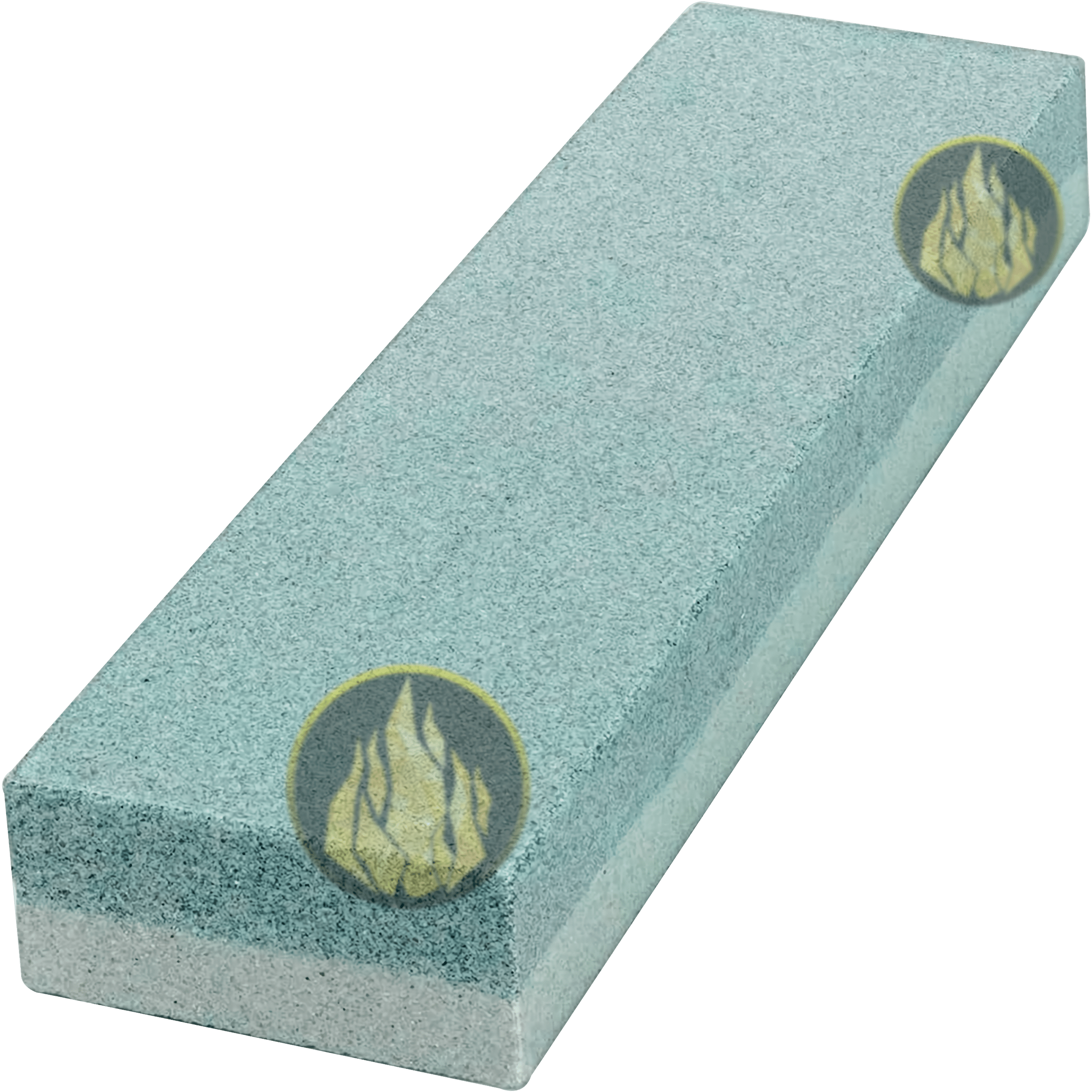 Piedra afiladora de óxido de aluminio para cuchillos y navajas marca Lion Tools, piedra rectangular doble grano para afilado y asentado de filo profesional 5290