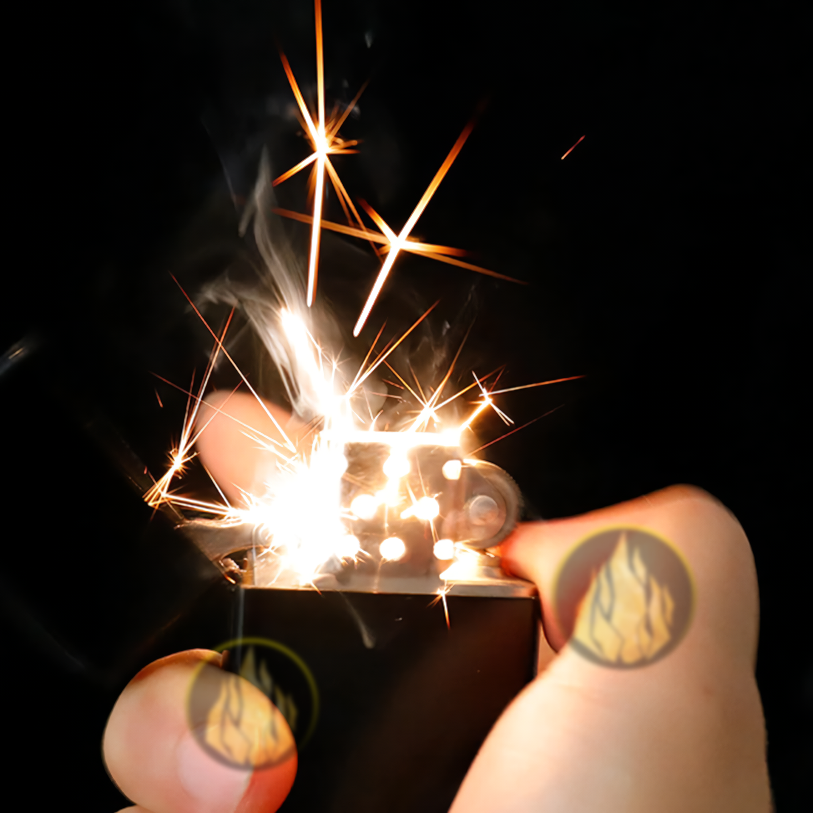 Piedras + Mecha Zippo Original paquete con 6 piedras de pedernal y mecha de algodón para encendedores Zippo MZ2406-C