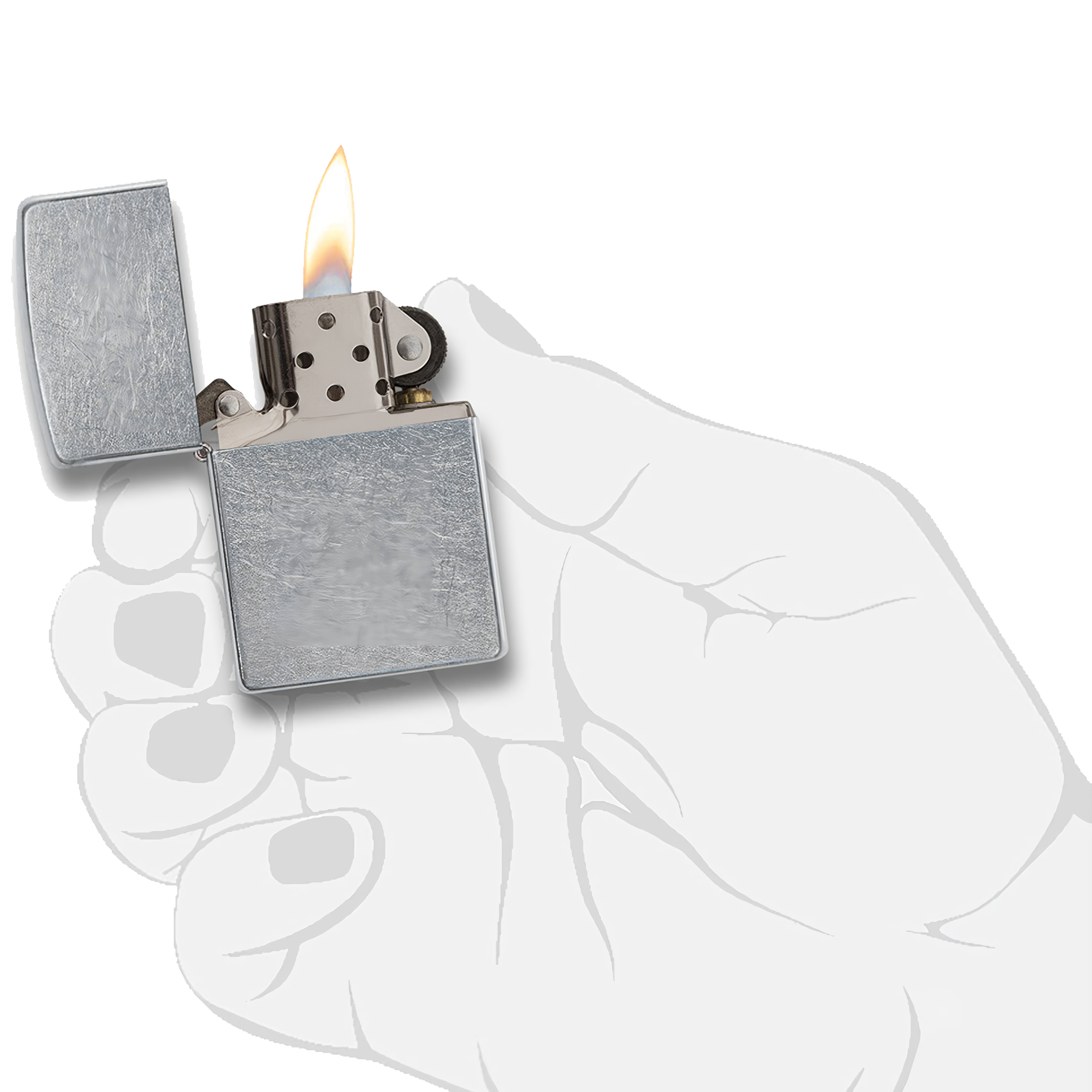 Encendedor Zippo Set Colección combo original con combustible y piedras, modelo MPAQMZ200-01 hecho en USA. MPAQMZ200-01