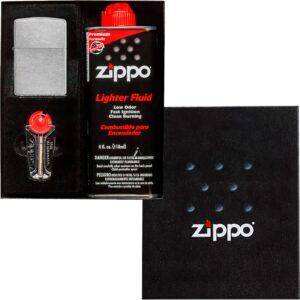Encendedor Zippo Set Colección combo original con combustible y piedras, modelo MPAQMZ200-01 hecho en USA. MPAQMZ200-01