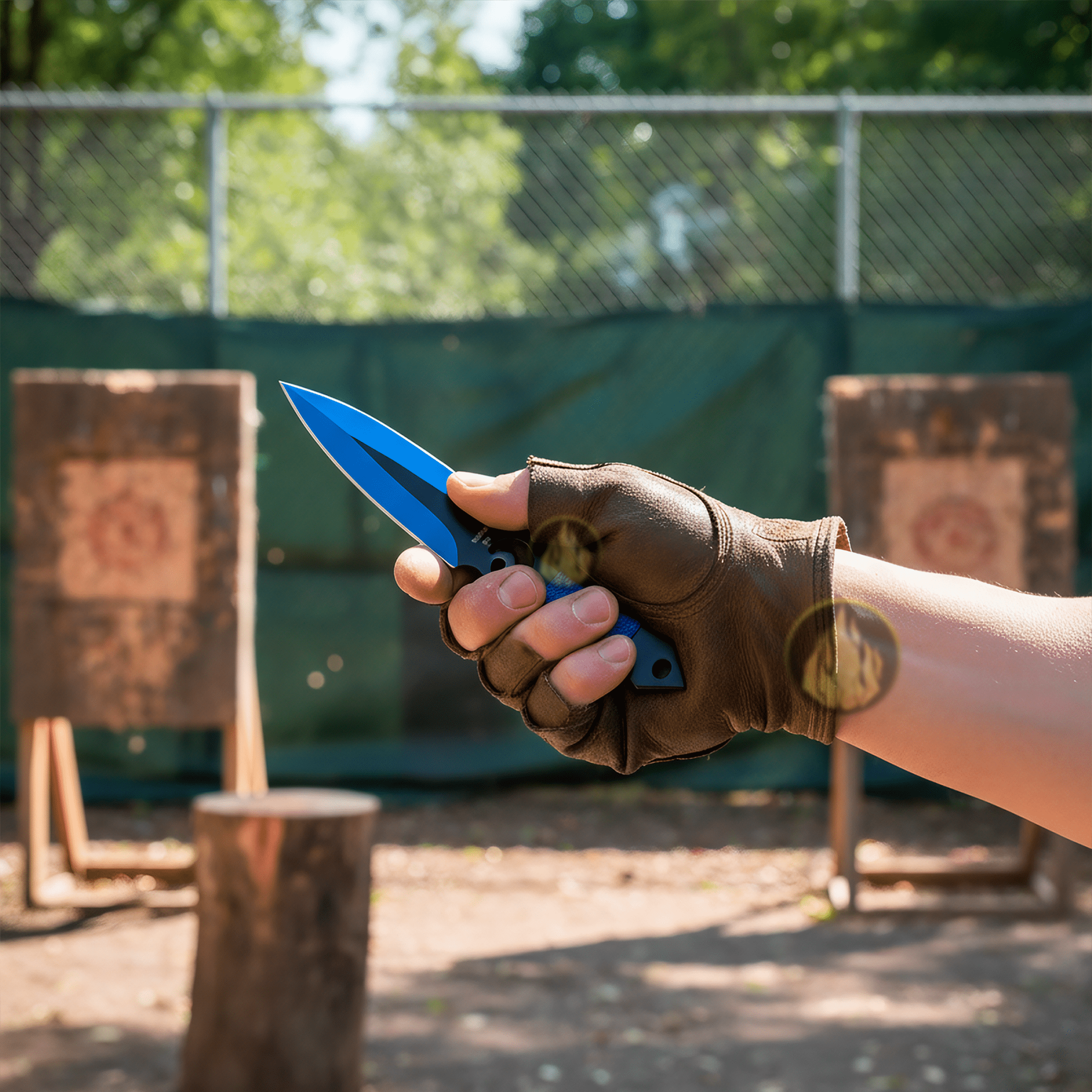 3 Cuchillos Lanzables Tácticos Razor Tactical con funda y hojas de acero inoxidable 440 color negro 3 Cuchillos Lanzables Tácticos marca Razor Tactical modelo RT 8012BL con mango forrado en nylon