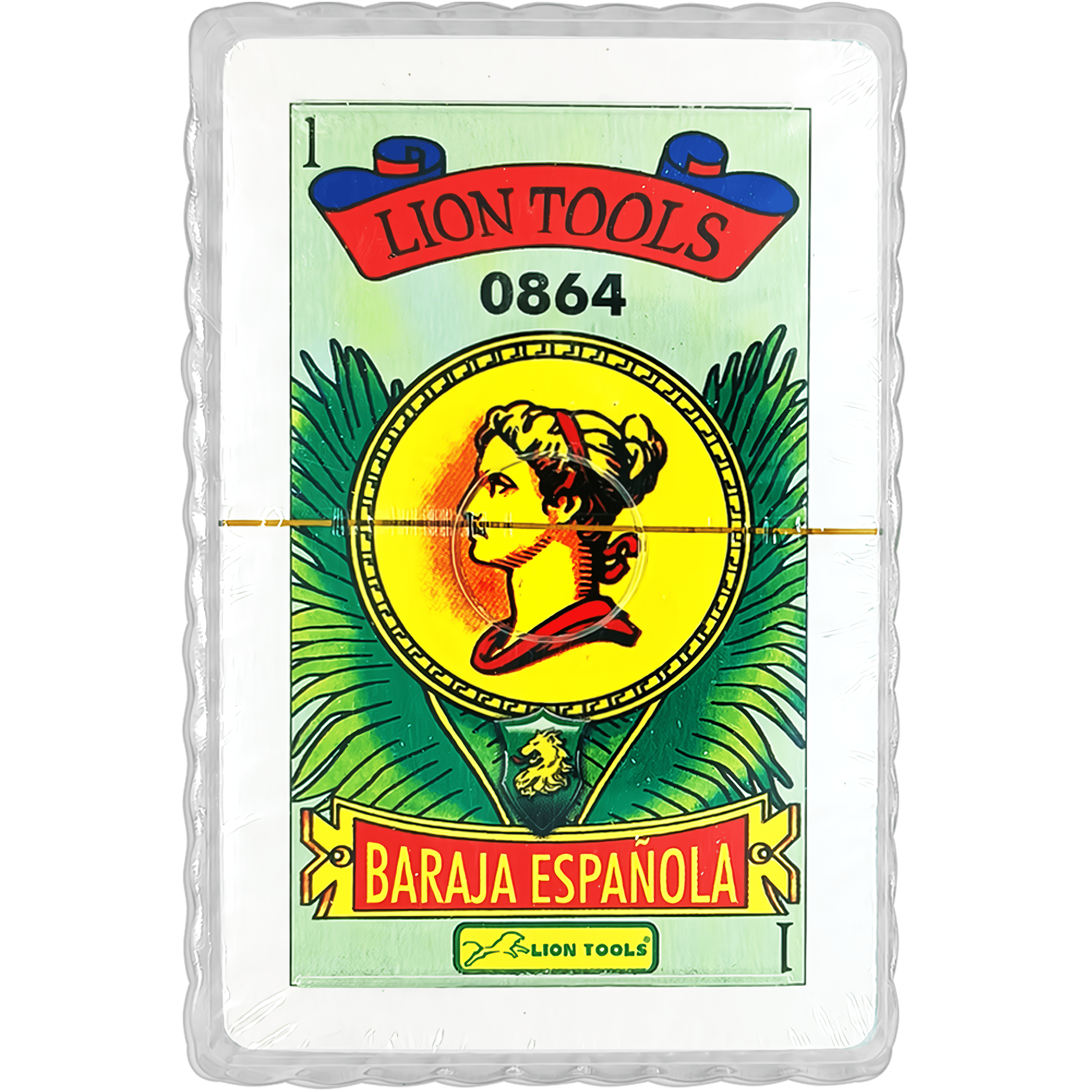 Baraja Española De Papel marca Lion Tools modelo 0864 con cartas de alta calidad para juegos de mesa
