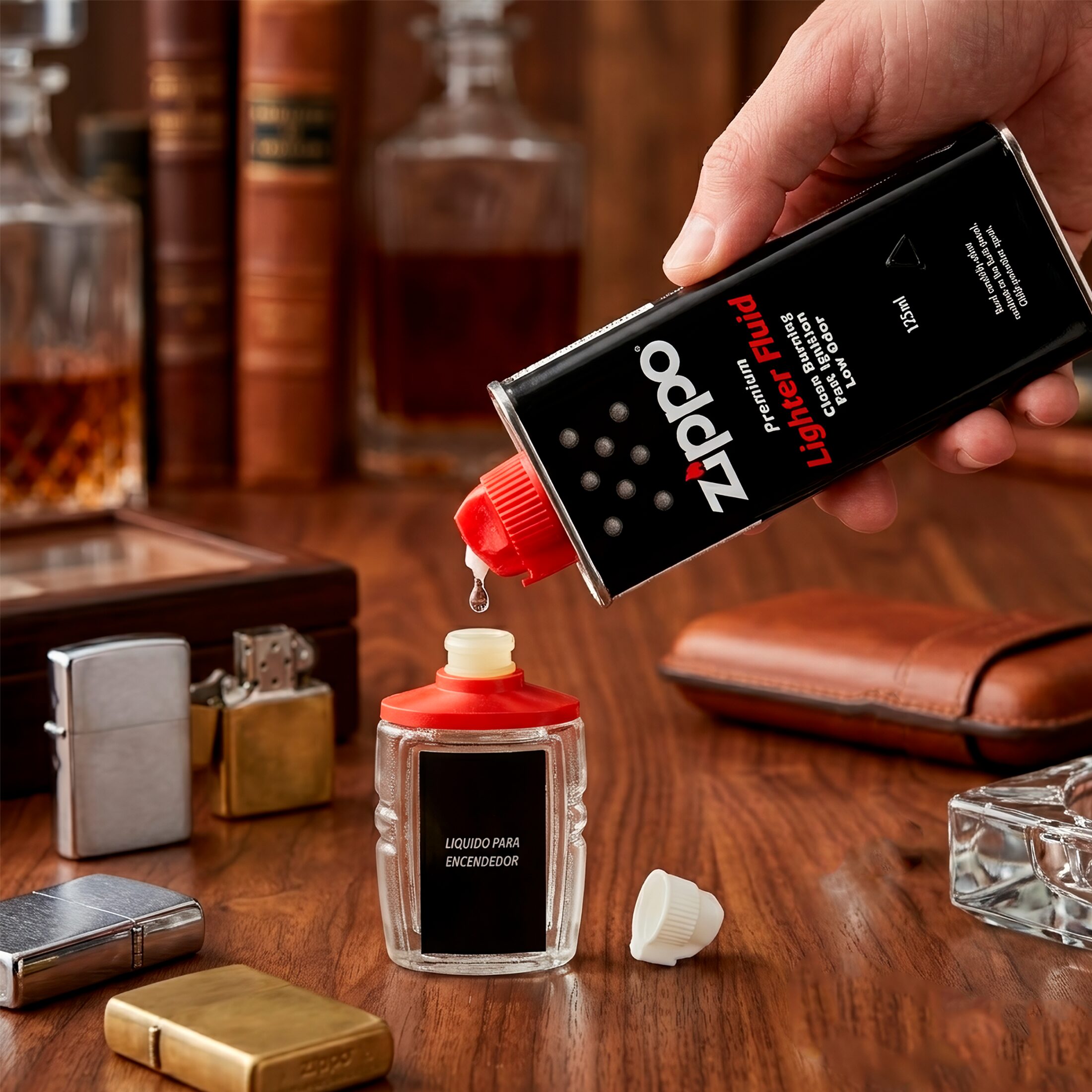Combustible P/ Encendedor Mechero Ronsonol 25 ml para encendedores tipo Zippo con encendido rápido ZG25ML
