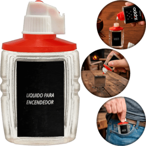 Combustible P/ Encendedor Mechero Ronsonol 25 ml para encendedores tipo Zippo con encendido rápido ZG25ML