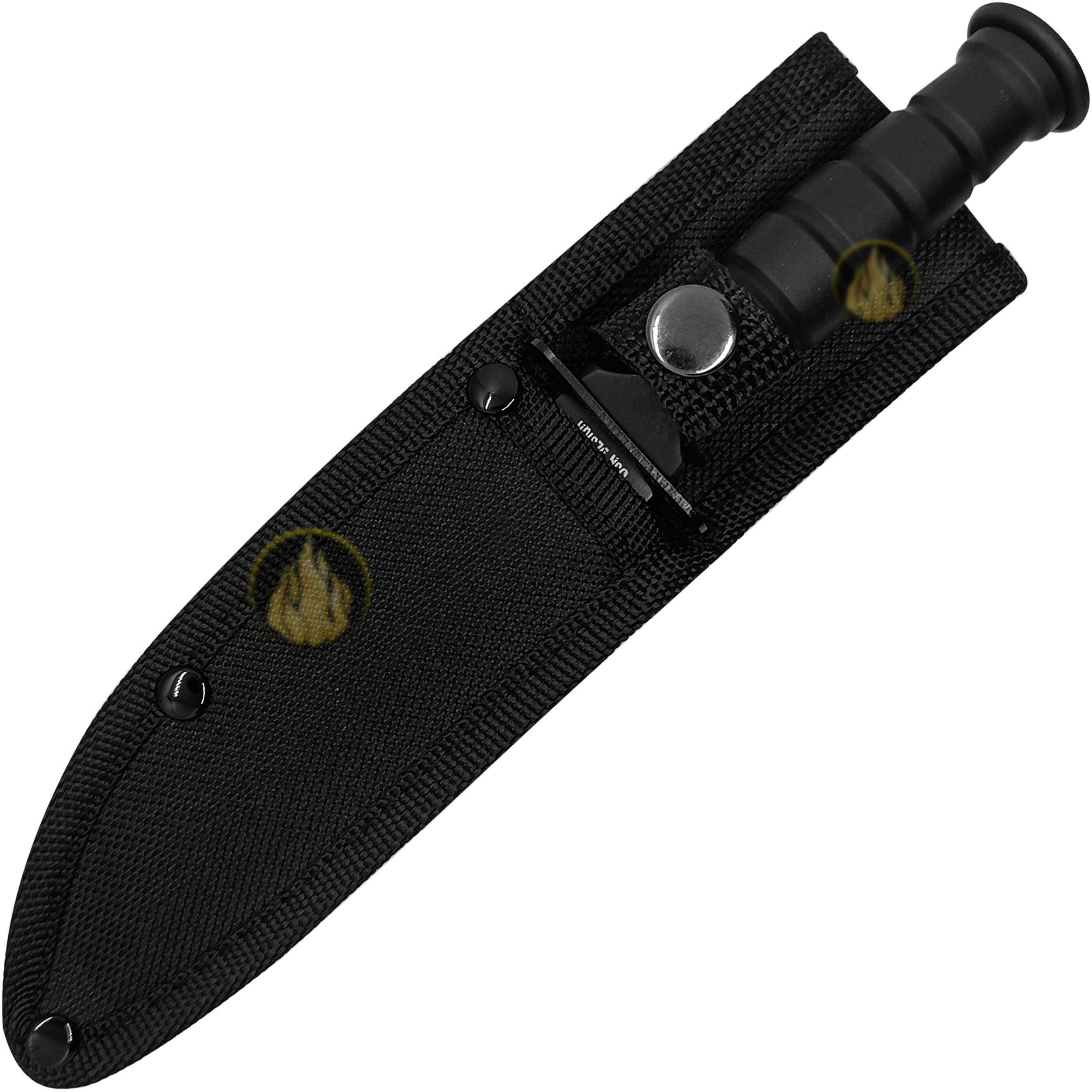Cuchillo Tactico Caza Acero Survivor con funda para cinturón y hoja tipo tanto modelo HK-1023TN Cuchillo Tactico Caza Acero Survivor de acero inoxidable con diseño tipo katana y excelente agarre