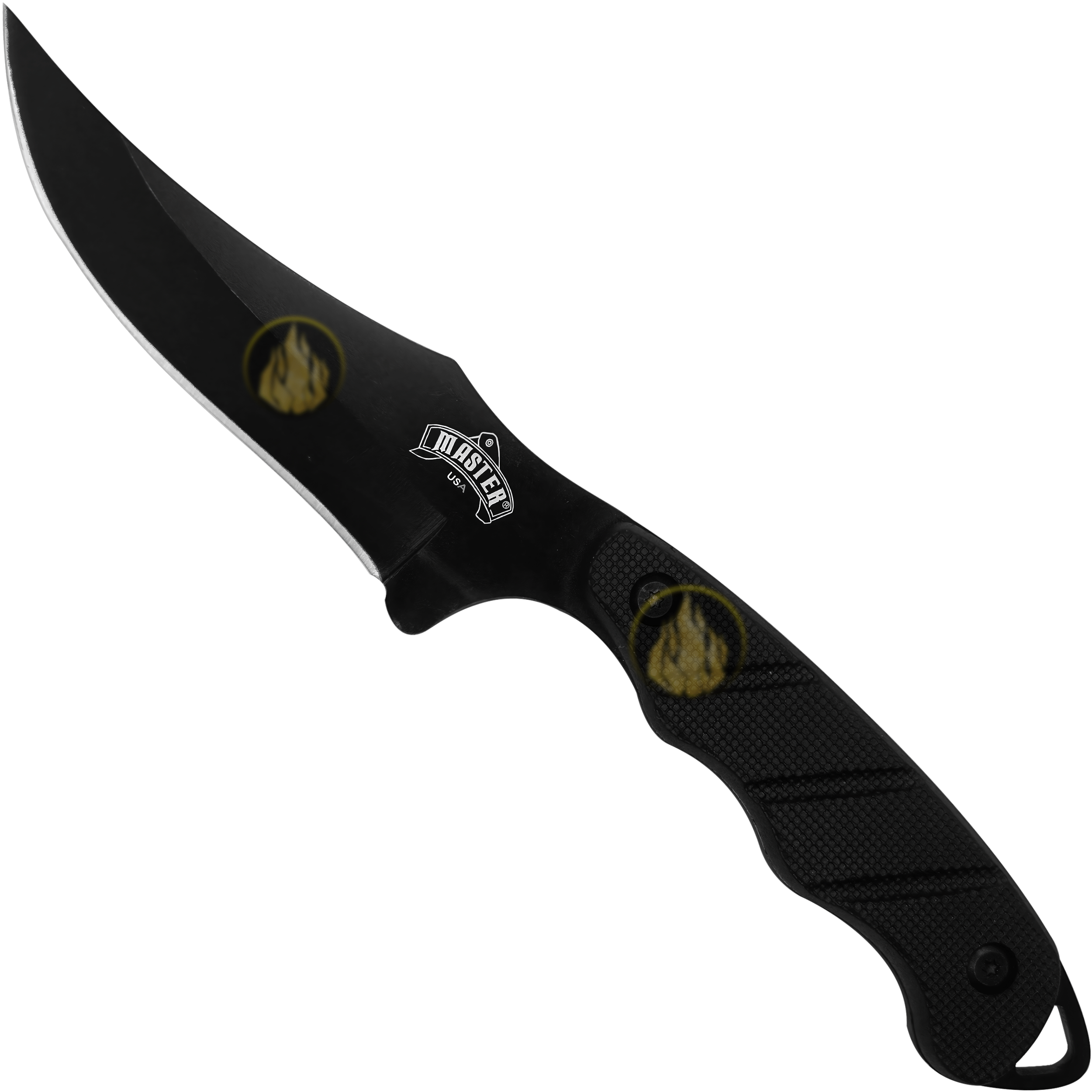 Cuchillo Táctico Campismo Master Usa con funda rígida para cinturón, hoja de acero inoxidable afilada modelo MU-1148 Cuchillo Táctico Campismo Master Usa militar con mango ergonómico y excelente agarre al tacto