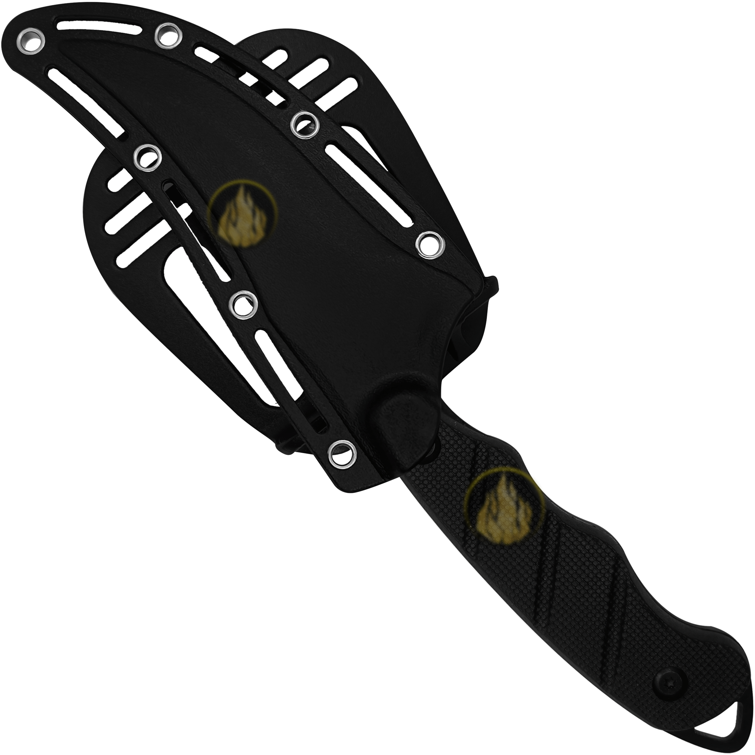 Cuchillo Táctico Campismo Master Usa con funda rígida para cinturón, hoja de acero inoxidable afilada modelo MU-1148 Cuchillo Táctico Campismo Master Usa militar con mango ergonómico y excelente agarre al tacto