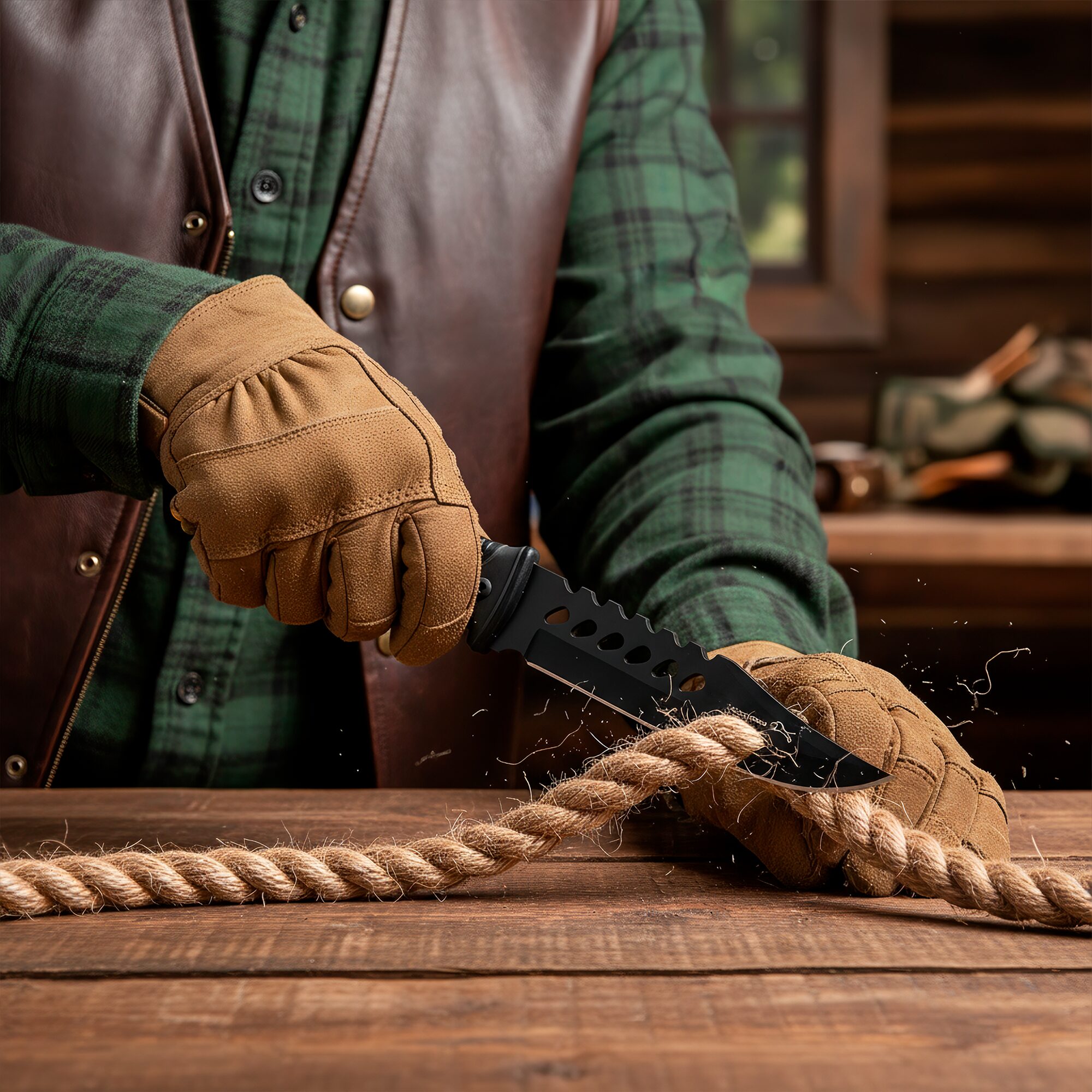 Cuchillo Táctico Acero Inoxidable Lion Tools con hoja de 19 cm y funda de nylon para cinturón, ideal para campismo y supervivencia. Cuchillo Táctico Acero Inoxidable marca Lion Tools modelo 9417 con hoja afilada de acero inoxidable 420 y mango resistente.