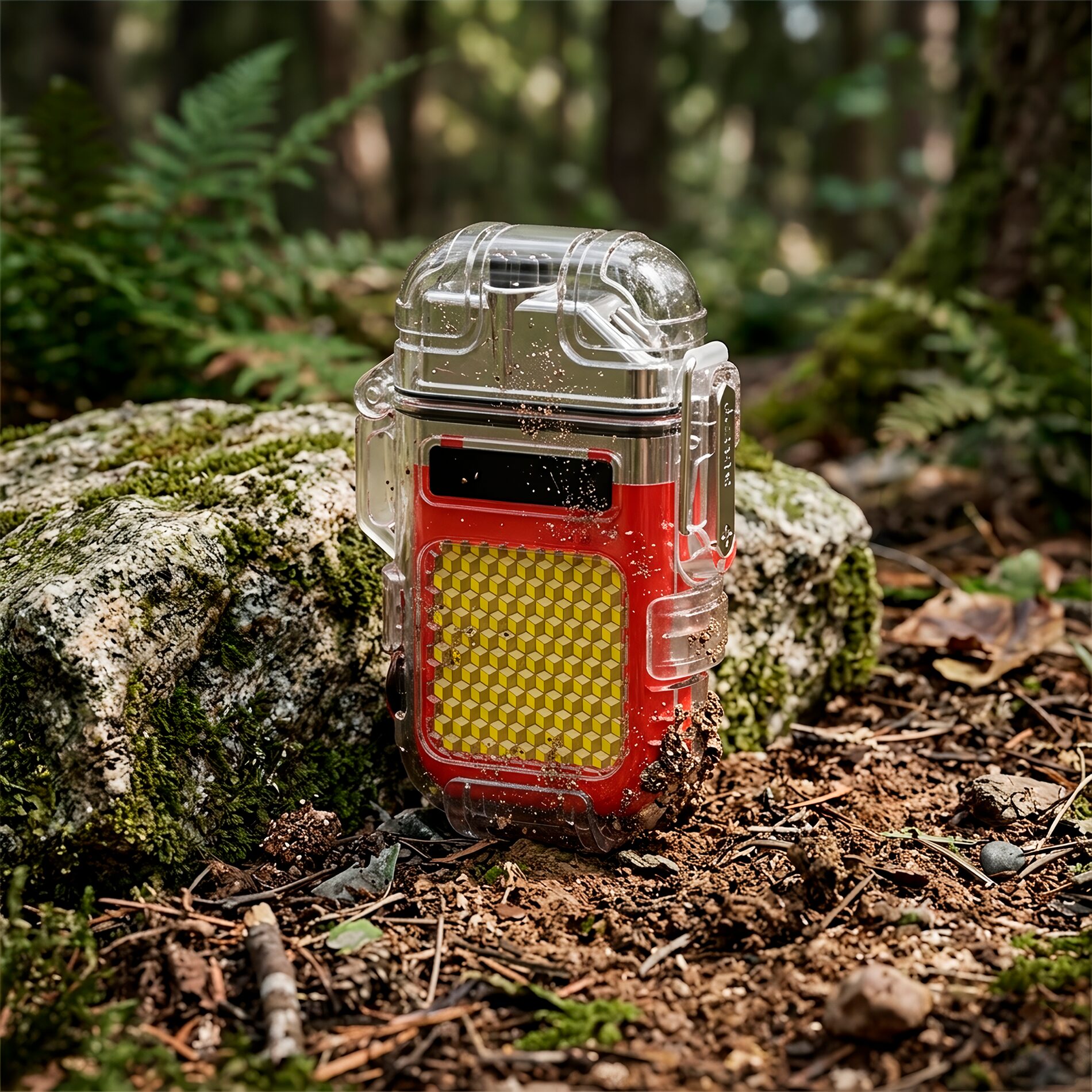 Encendedor Plasma Eléctrico Recargable Caracter Fuego con 2 arcos y lámpara EDC de emergencia recargable Encendedor Plasma Eléctrico Recargable marca Caracter Fuego modelo EPL230 con luz LED y carga tipo C