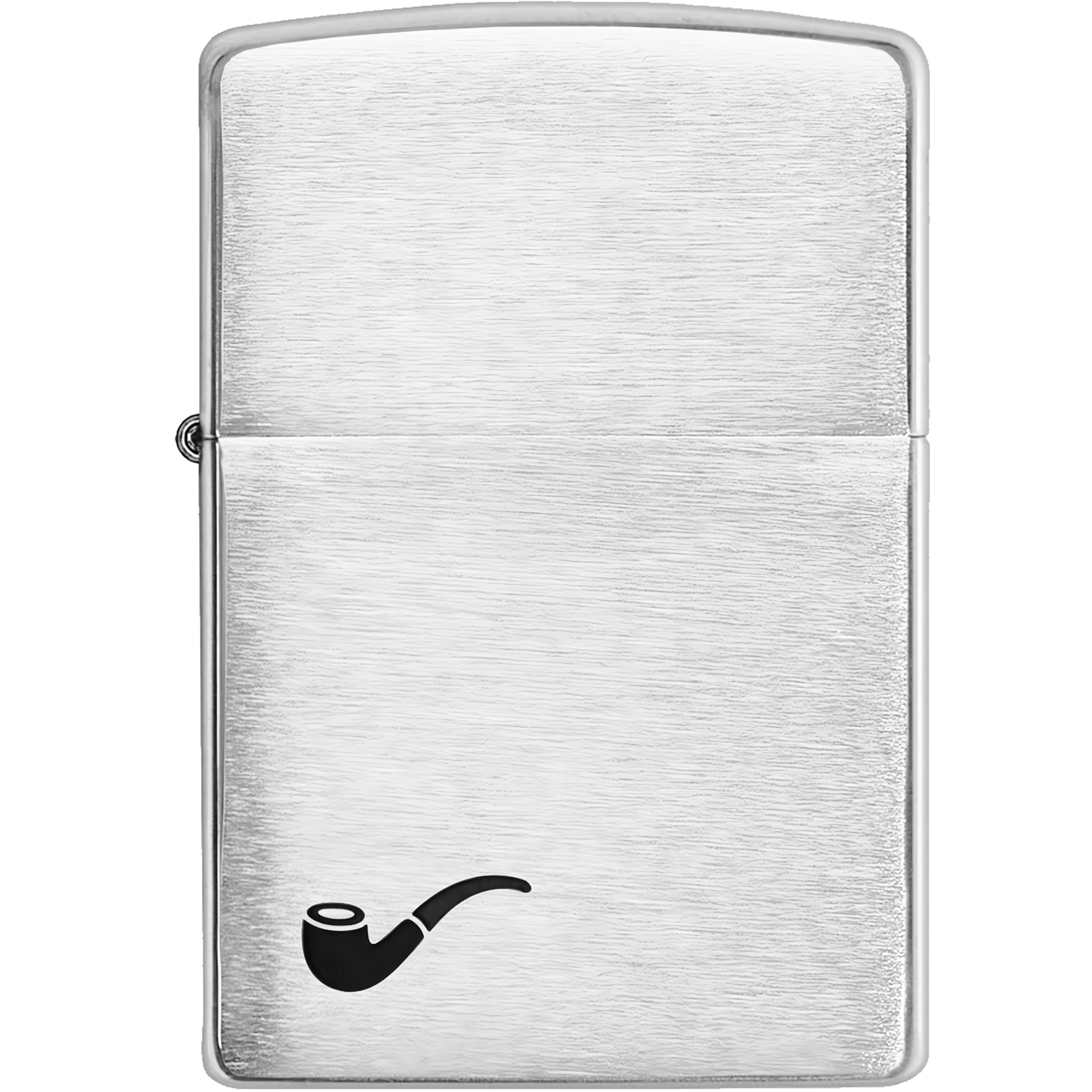 Encendedor Zippo Cromado Para Pipa original modelo MZ200-PL acabado cromado diseño especial para encender pipas resistente al viento fabricado en USA marca Zippo