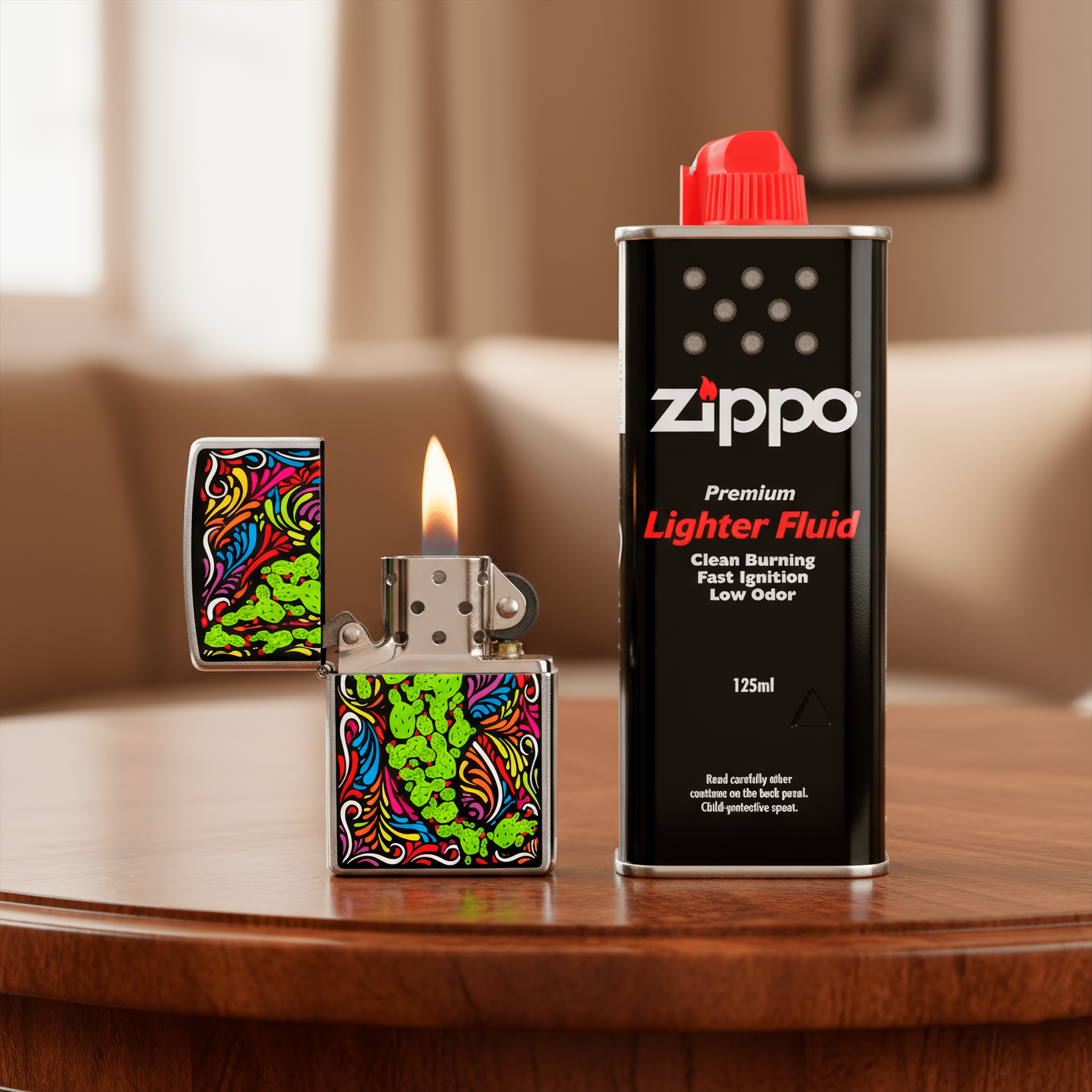 Encendedor Zippo Diseña Tu Mexico Mexipalli original con diseño a prueba de viento y acabado duradero Encendedor Zippo Diseña Tu Mexico marca Zippo modelo MZ207-MEX12 con sistema recargable y estilo mexicano