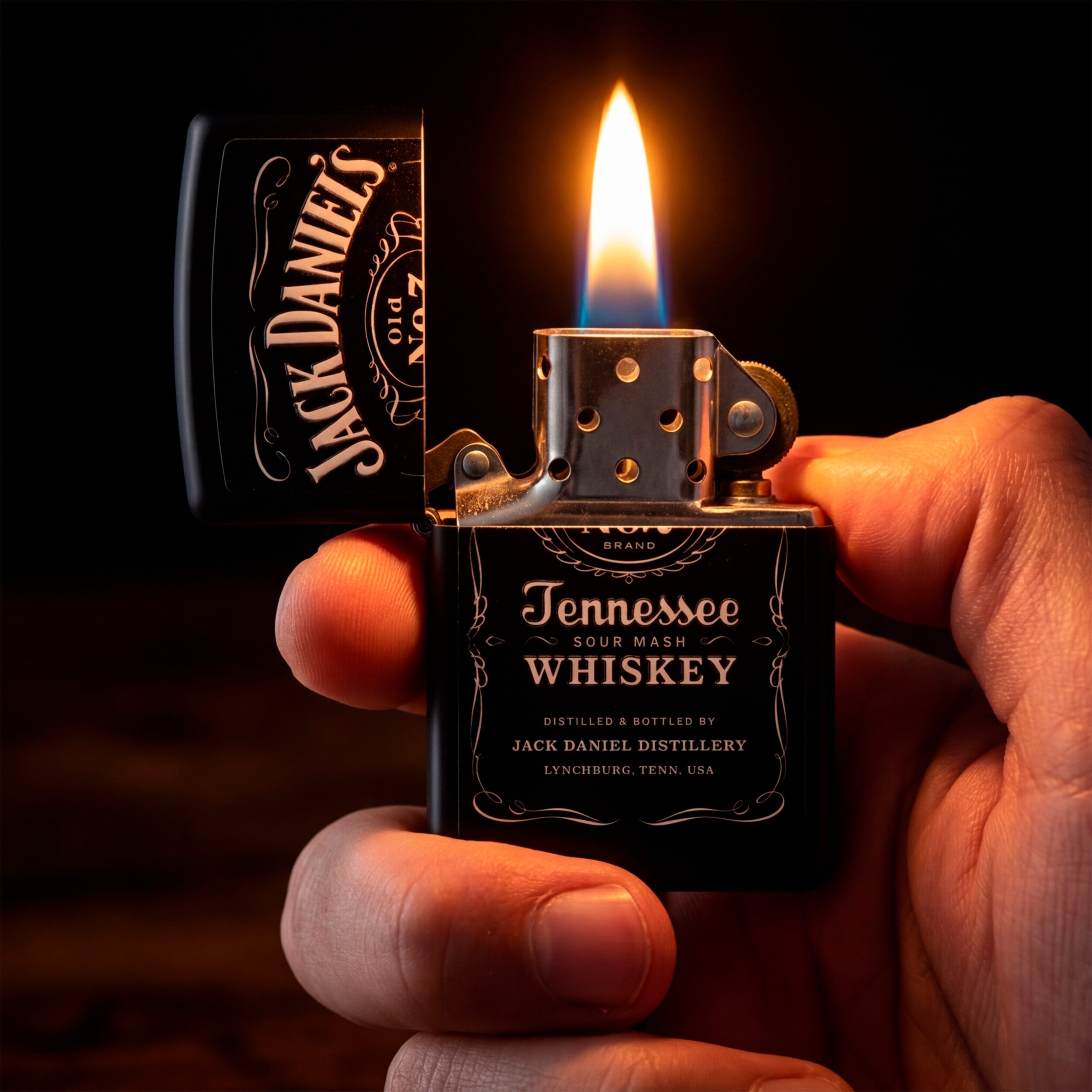 Encendedor Zippo Jack Daniels Label Mechero Edicion Relieve - Imagen 9