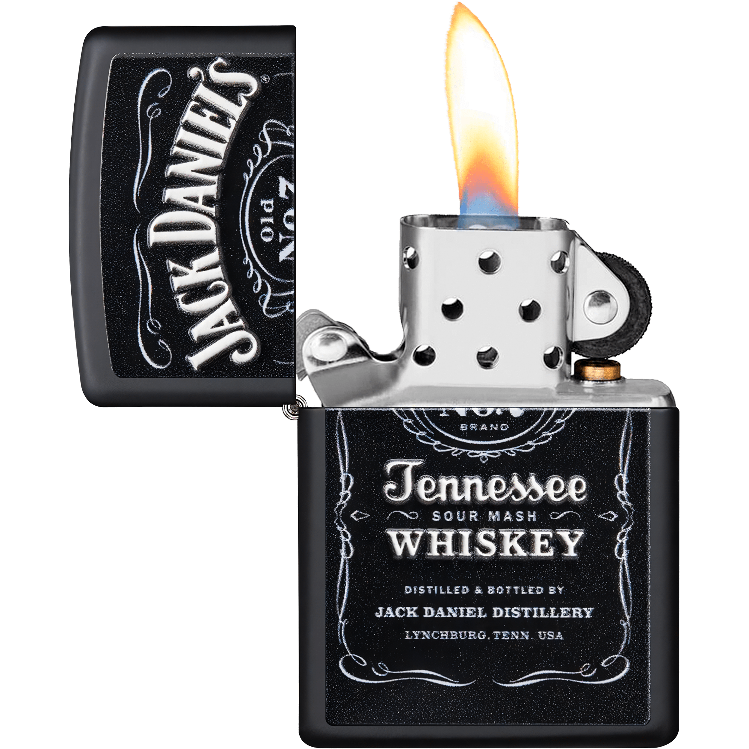 Encendedor Zippo Jack Daniels Label Mechero Edicion Relieve - Imagen 5