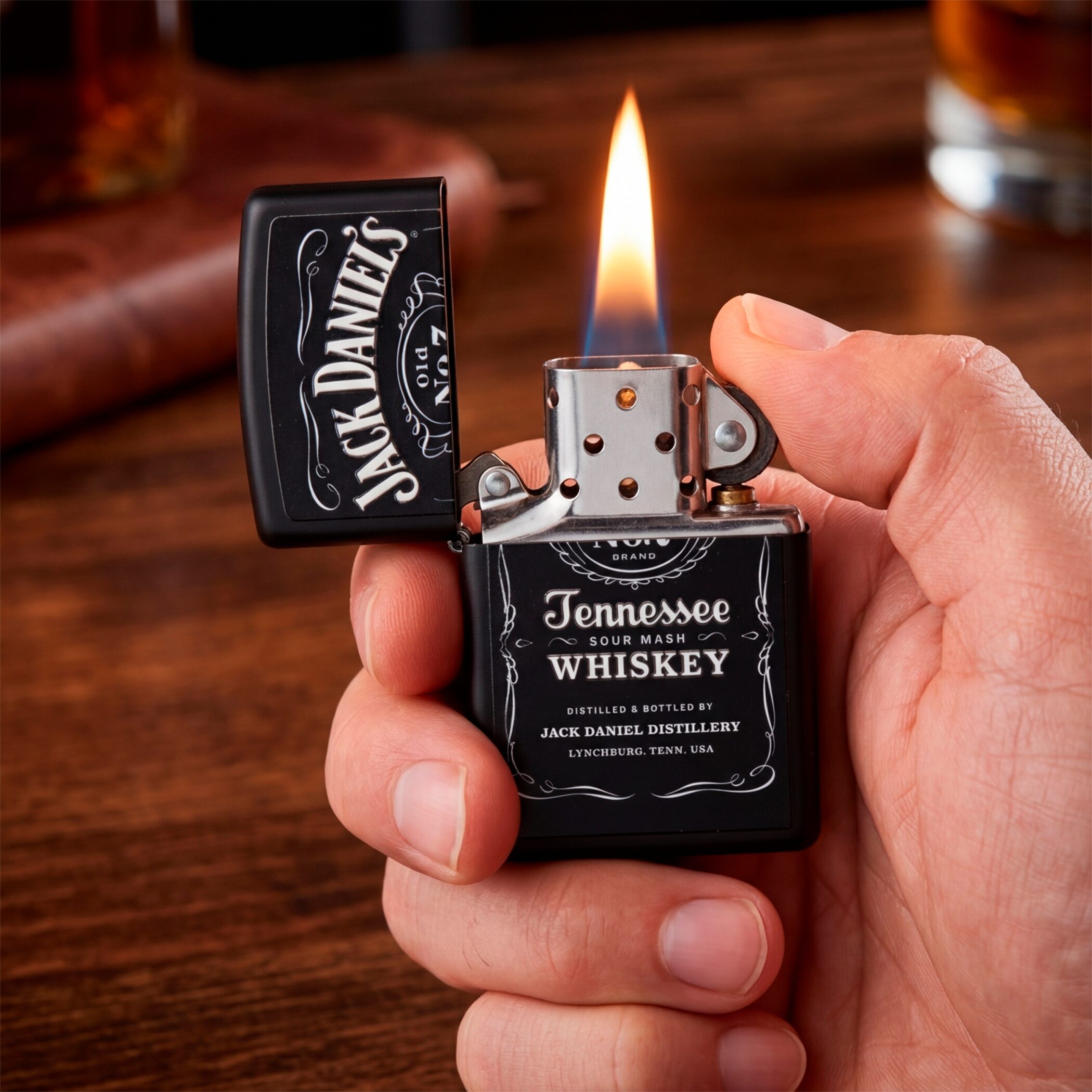 Encendedor Zippo Jack Daniels Label Mechero Edicion Relieve - Imagen 8