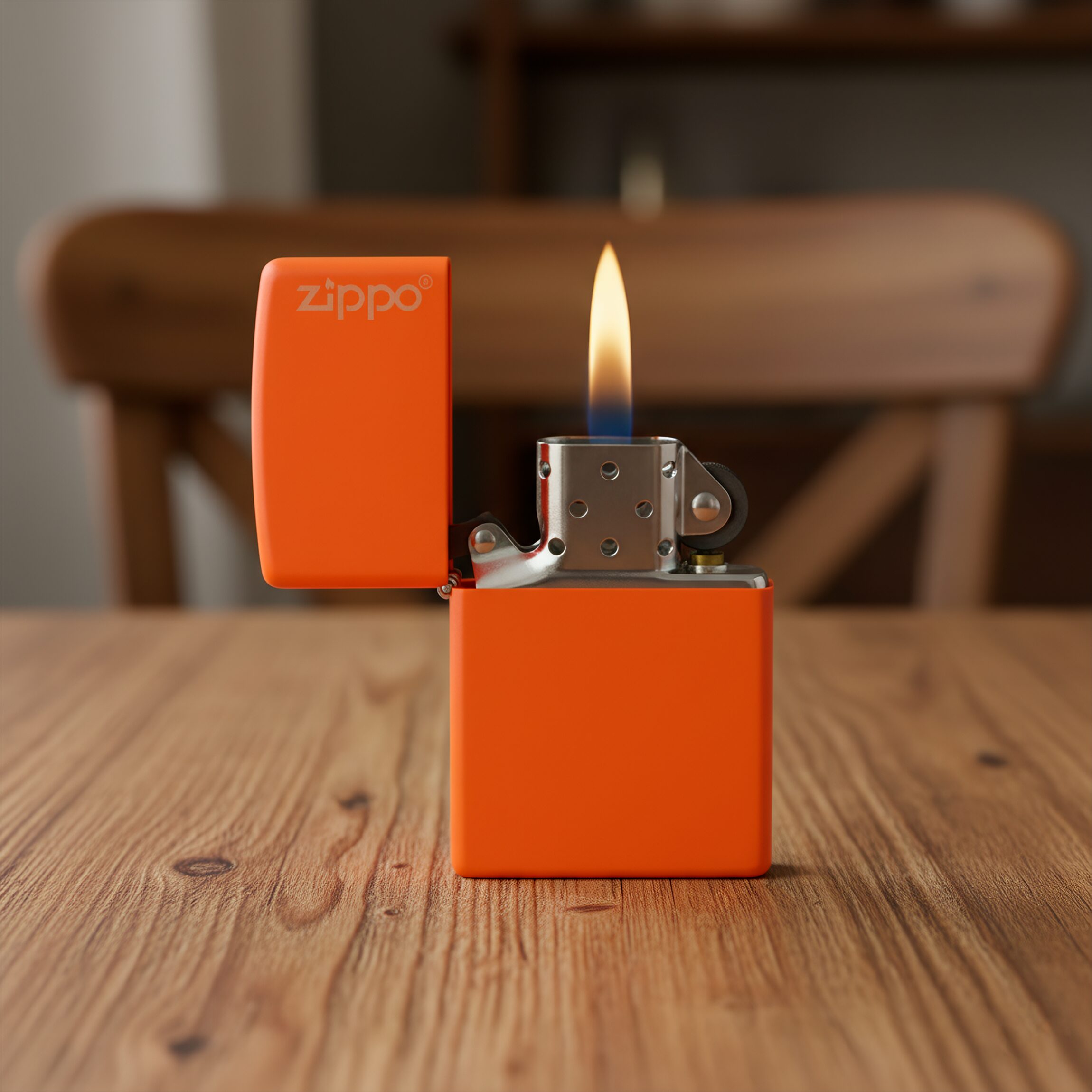 Encendedor Zippo Neon marca Zippo modelo MZ28888-ZL con sistema recargable y estilo moderno color brillante