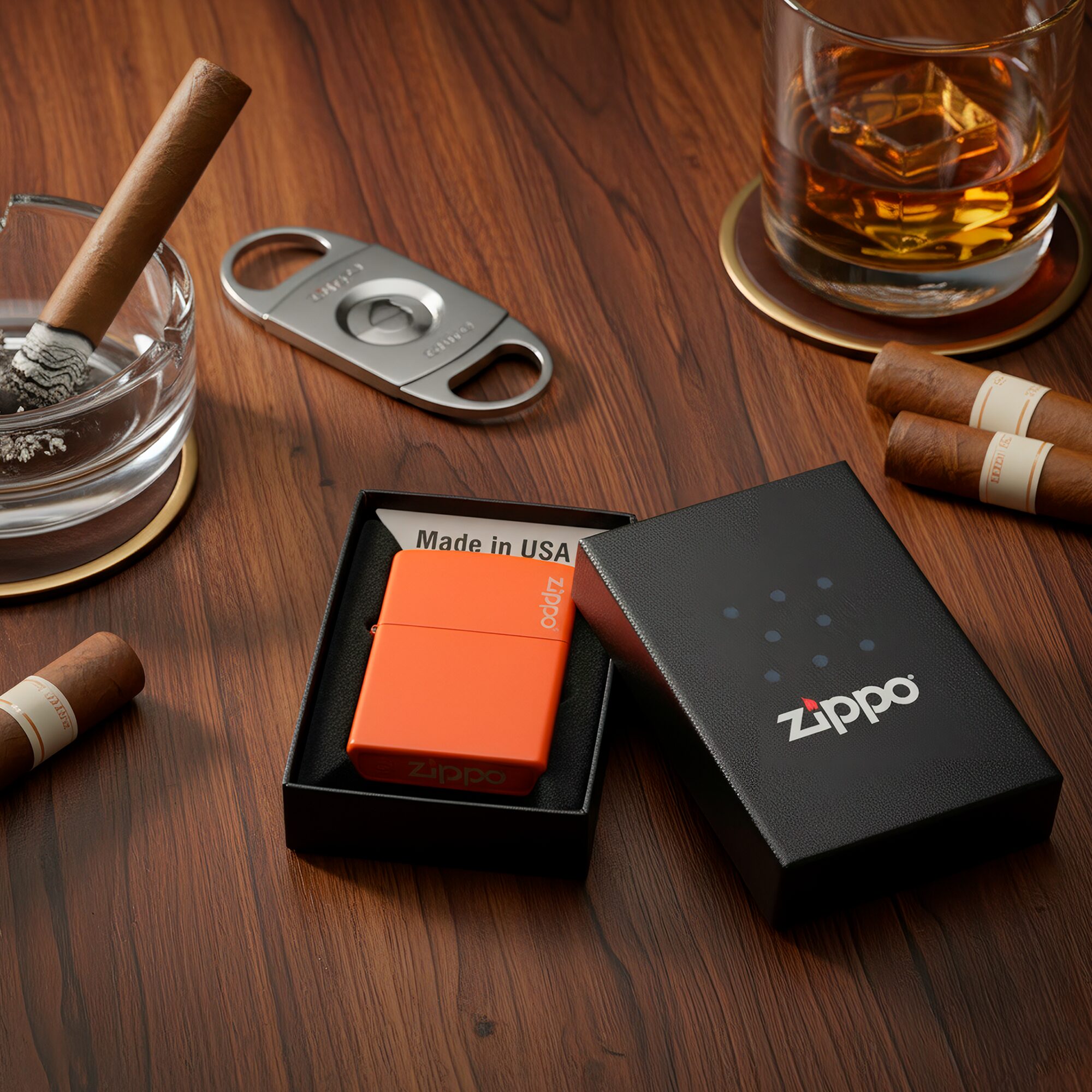 Encendedor Zippo Neon marca Zippo modelo MZ28888-ZL con sistema recargable y estilo moderno color brillante