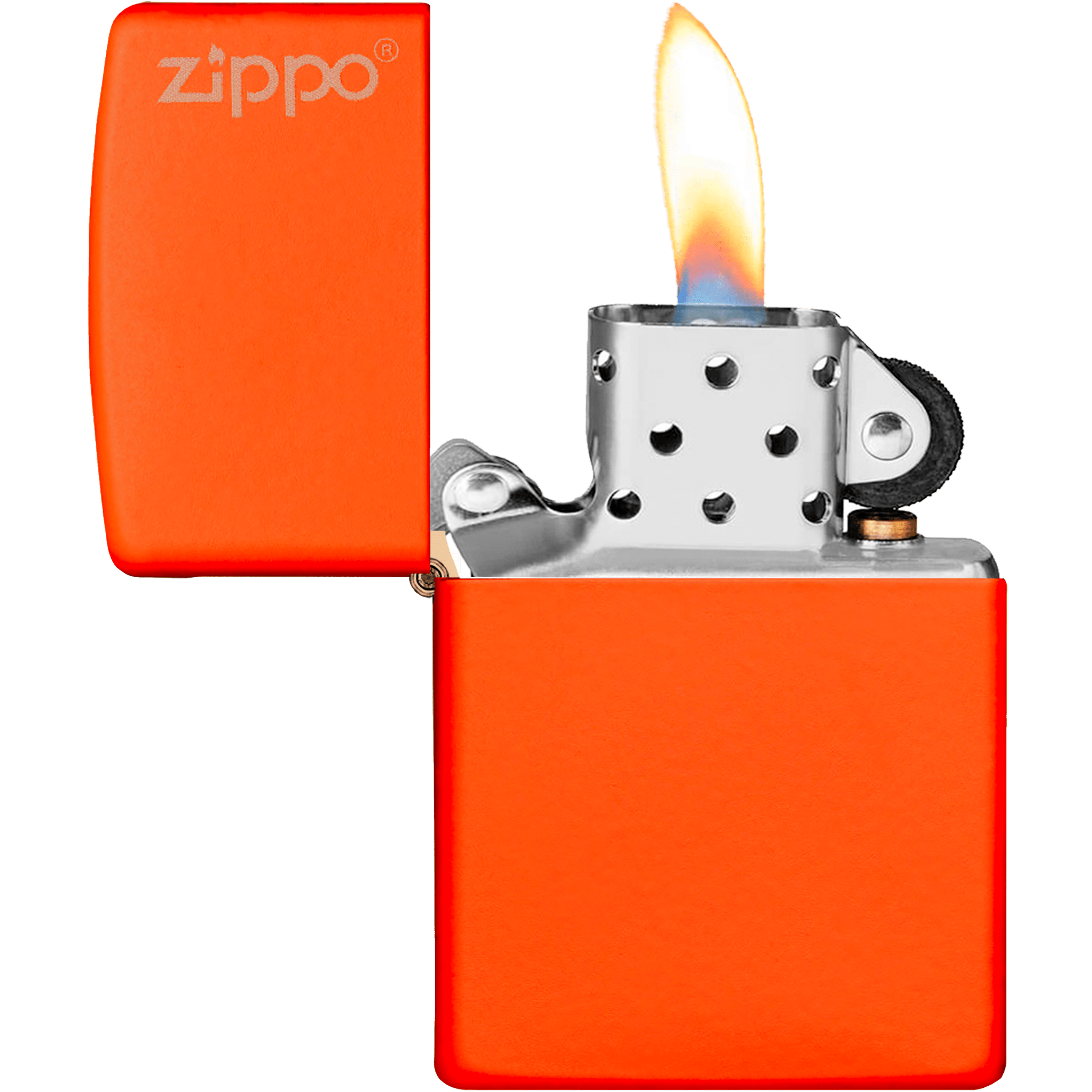 Encendedor Zippo Neon marca Zippo modelo MZ28888-ZL con sistema recargable y estilo moderno color brillante