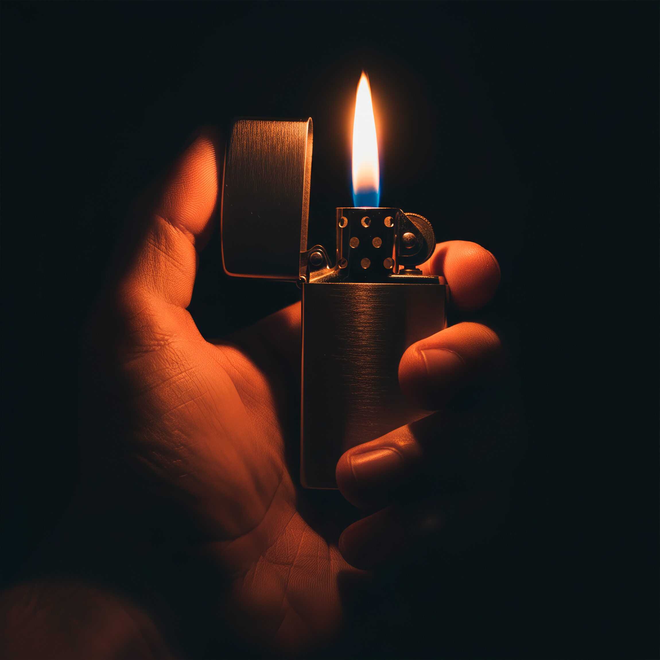 Encendedor Zippo Slim Cromado Brushed original modelo MZ1600 acabado brushed chrome fabricado en USA con diseño delgado a prueba de viento marca Zippo