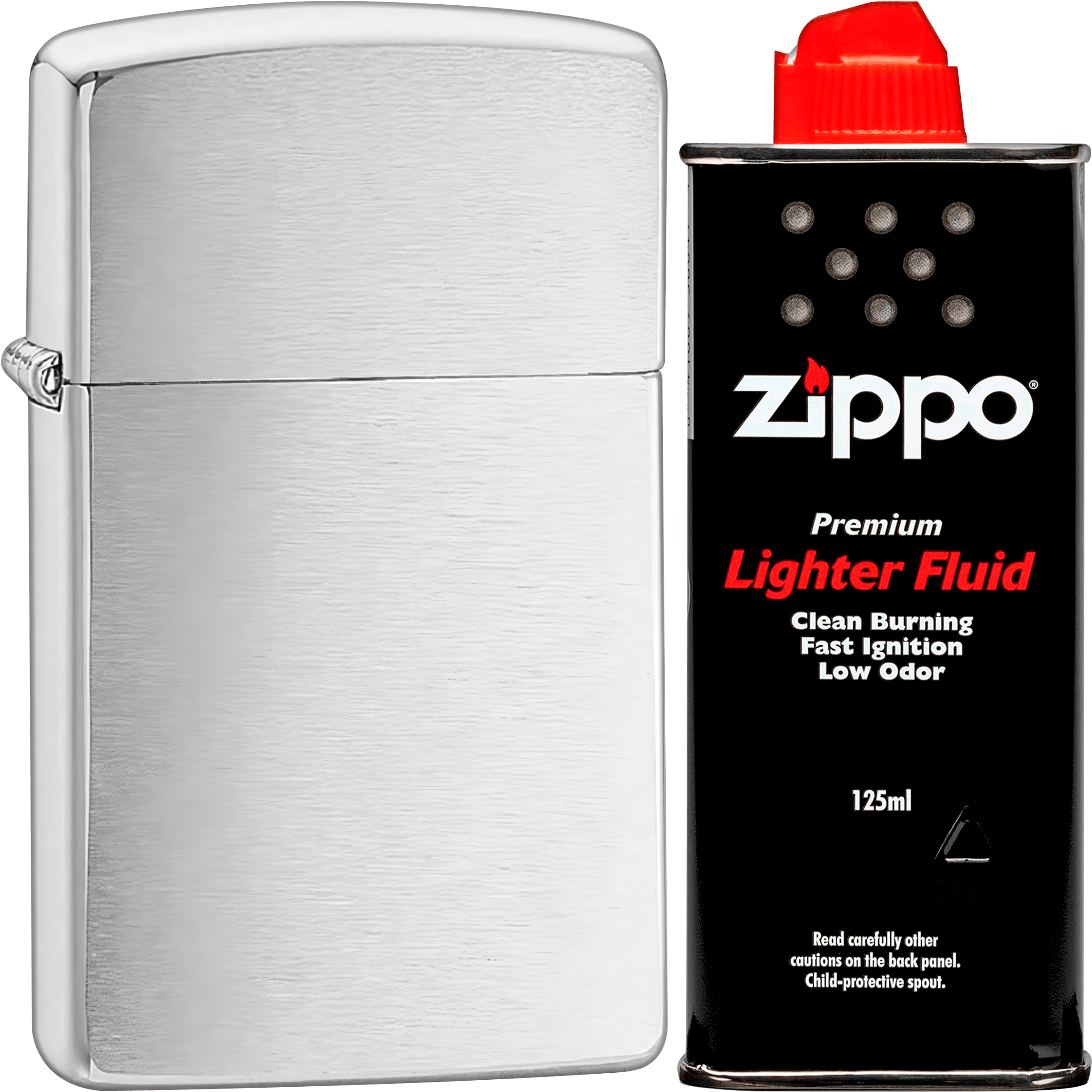 Encendedor Zippo Slim Cromado Brushed original modelo MZ1600 acabado brushed chrome fabricado en USA con diseño delgado a prueba de viento marca Zippo