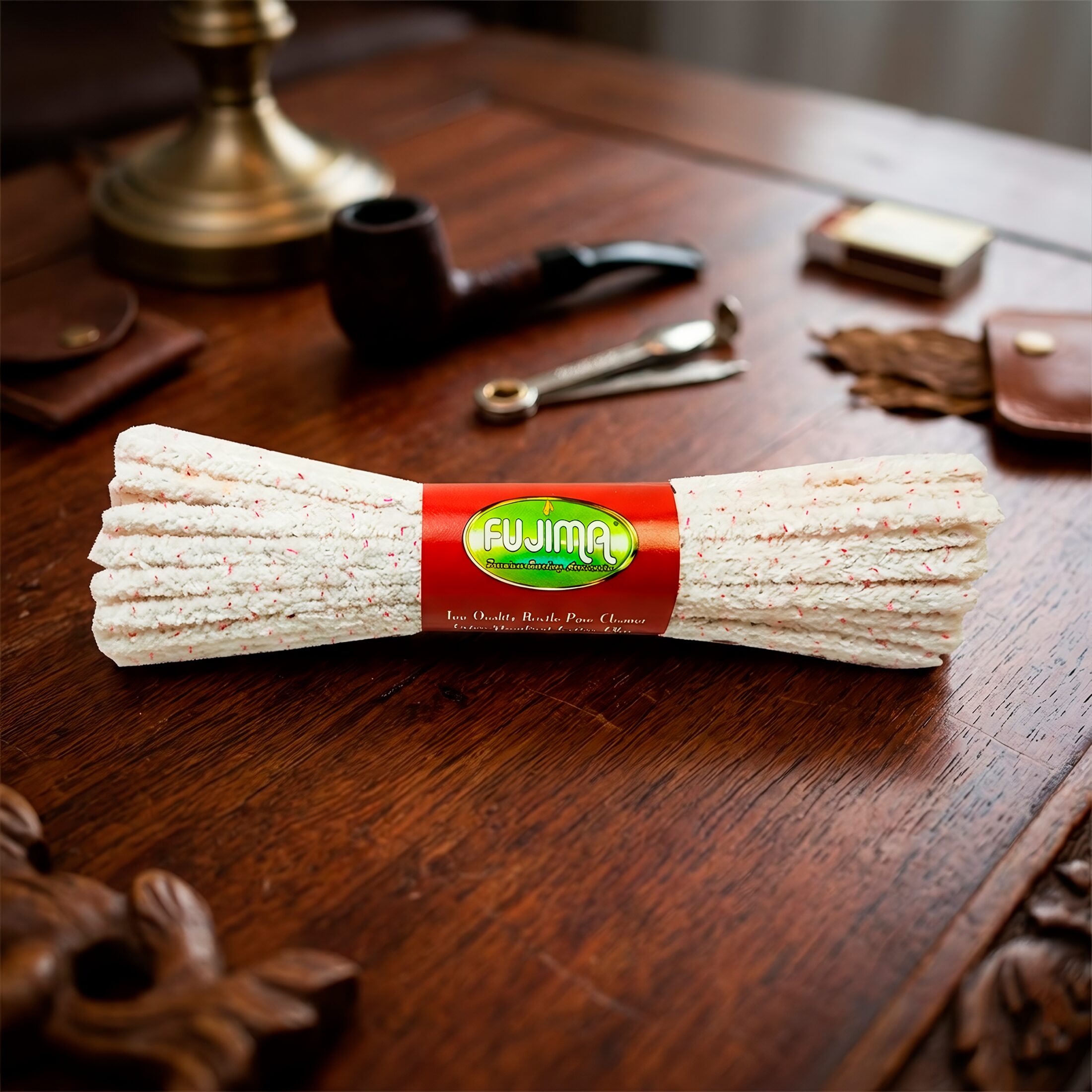 impia Pipas Mazo Fujima con 44 piezas abrasivas para eliminar suciedad en pipas y accesorios Limpia Pipas Mazo Fujima hebras abrasivas de 15.5 cm para limpieza profunda y eficaz FEW-P60