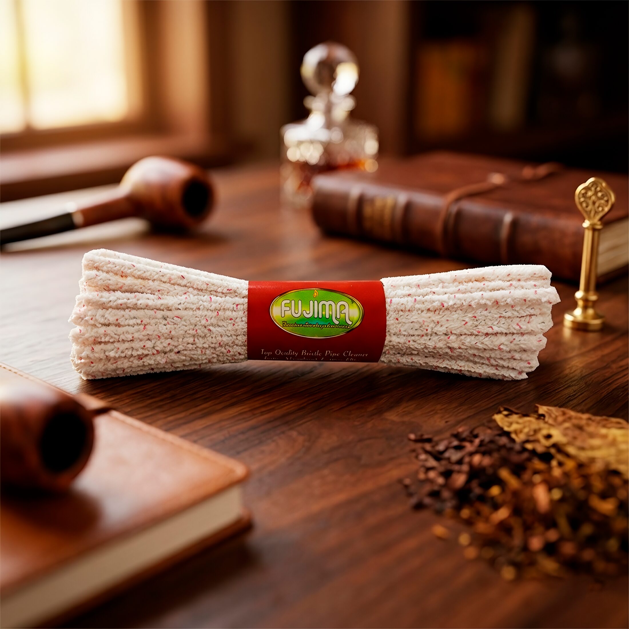 impia Pipas Mazo Fujima con 44 piezas abrasivas para eliminar suciedad en pipas y accesorios Limpia Pipas Mazo Fujima hebras abrasivas de 15.5 cm para limpieza profunda y eficaz FEW-P60