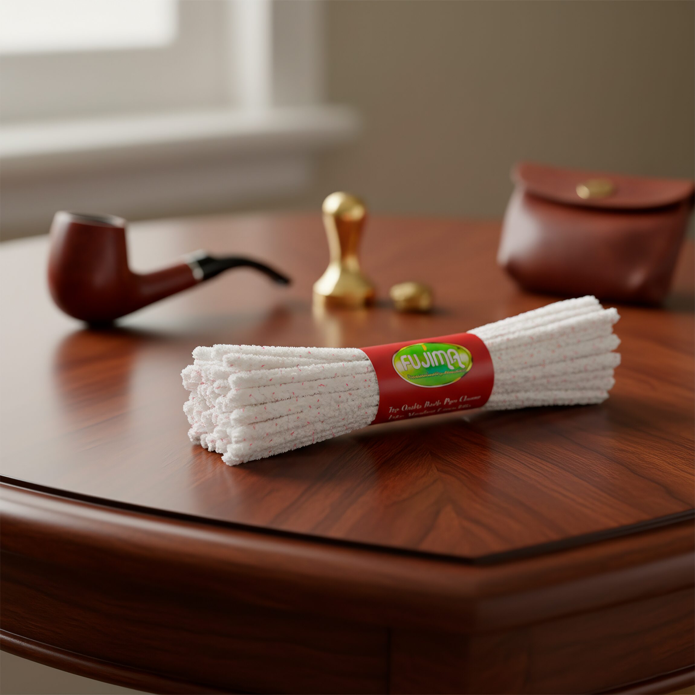 impia Pipas Mazo Fujima con 44 piezas abrasivas para eliminar suciedad en pipas y accesorios Limpia Pipas Mazo Fujima hebras abrasivas de 15.5 cm para limpieza profunda y eficaz FEW-P60