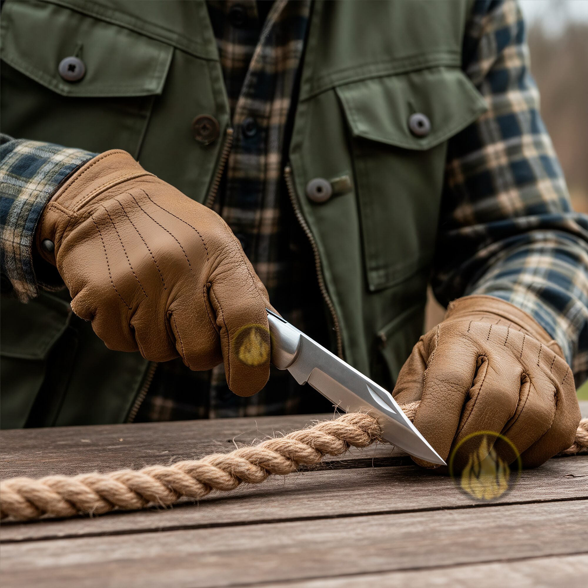 Navaja Cachas De Madera Negra Lion Tools con hoja de acero inoxidable 420 y seguro de muelle anti cierre Navaja Cachas De Madera Negra marca Lion Tools modelo 9483 con apertura manual y diseño para caza