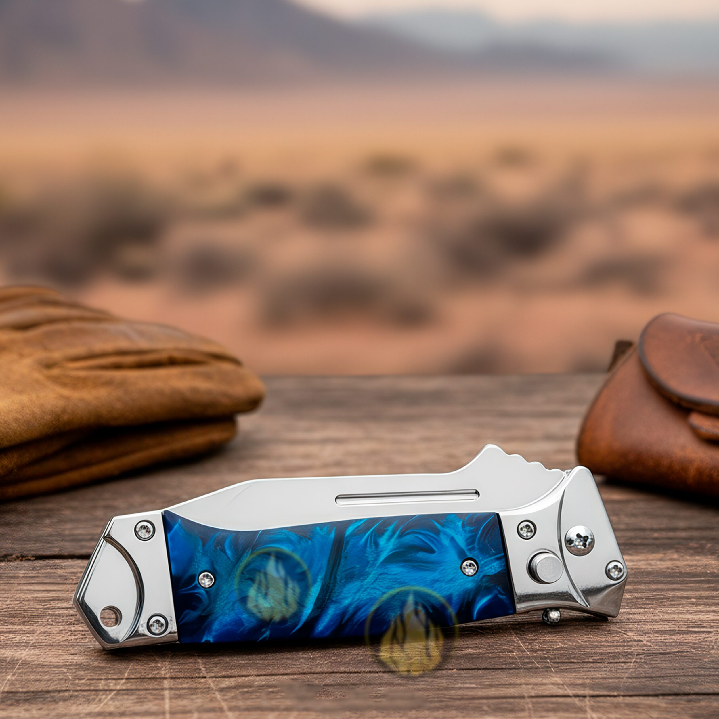 Navaja Tactica Uso Rudo Campismo Lion Tools color azul con hoja de acero inoxidable 420 y clip para cinturón. Navaja Tactica Uso Rudo Campismo marca Lion Tools modelo 7085 con hoja afilada de 8.5 cm y diseño plegable.