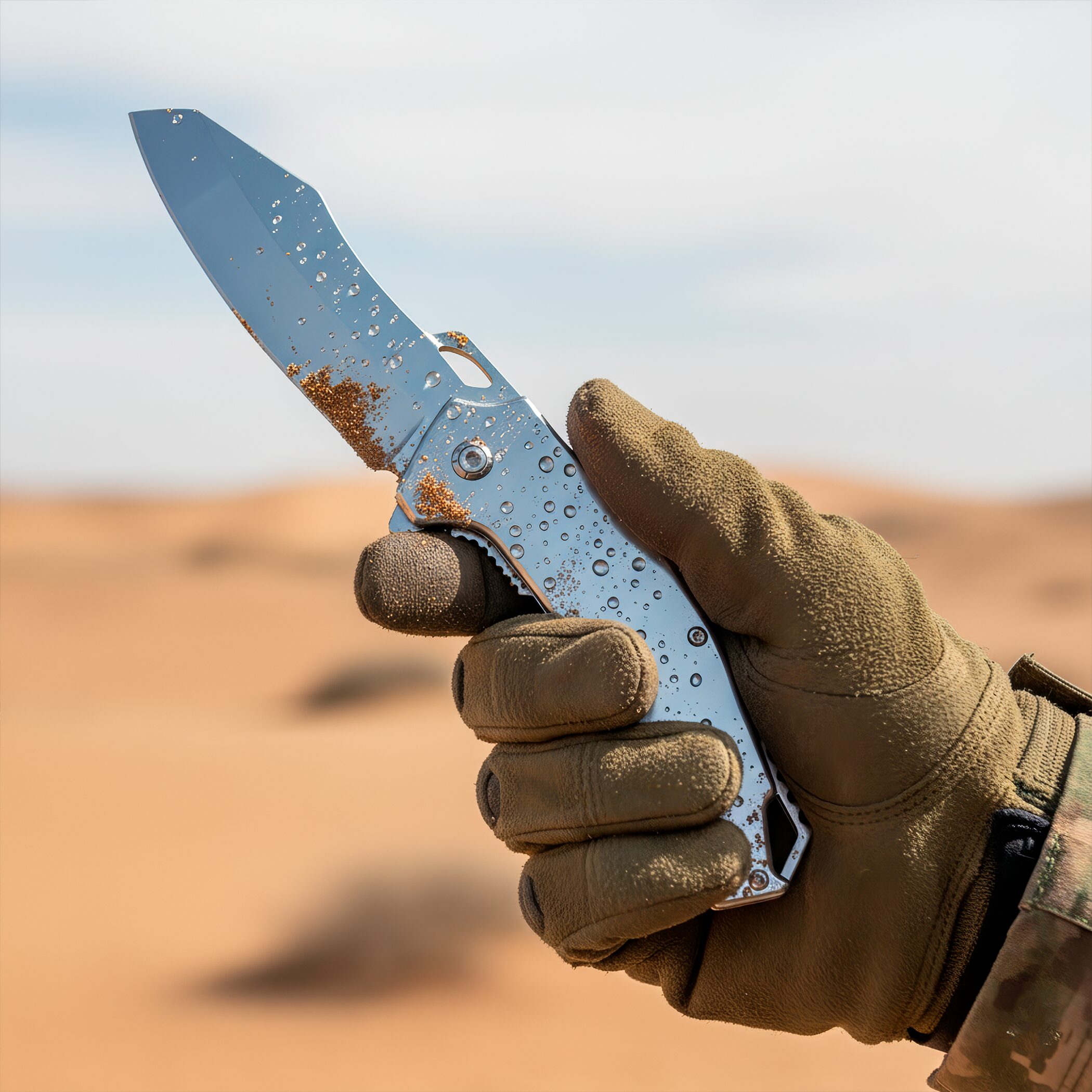 Navaja De Titanio Automatica Razor Tactical con clip para cinturón y hoja afilada modelo RT-7112SL Navaja De Titanio Automatica Razor Tactical táctica militar con apertura automática y seguro